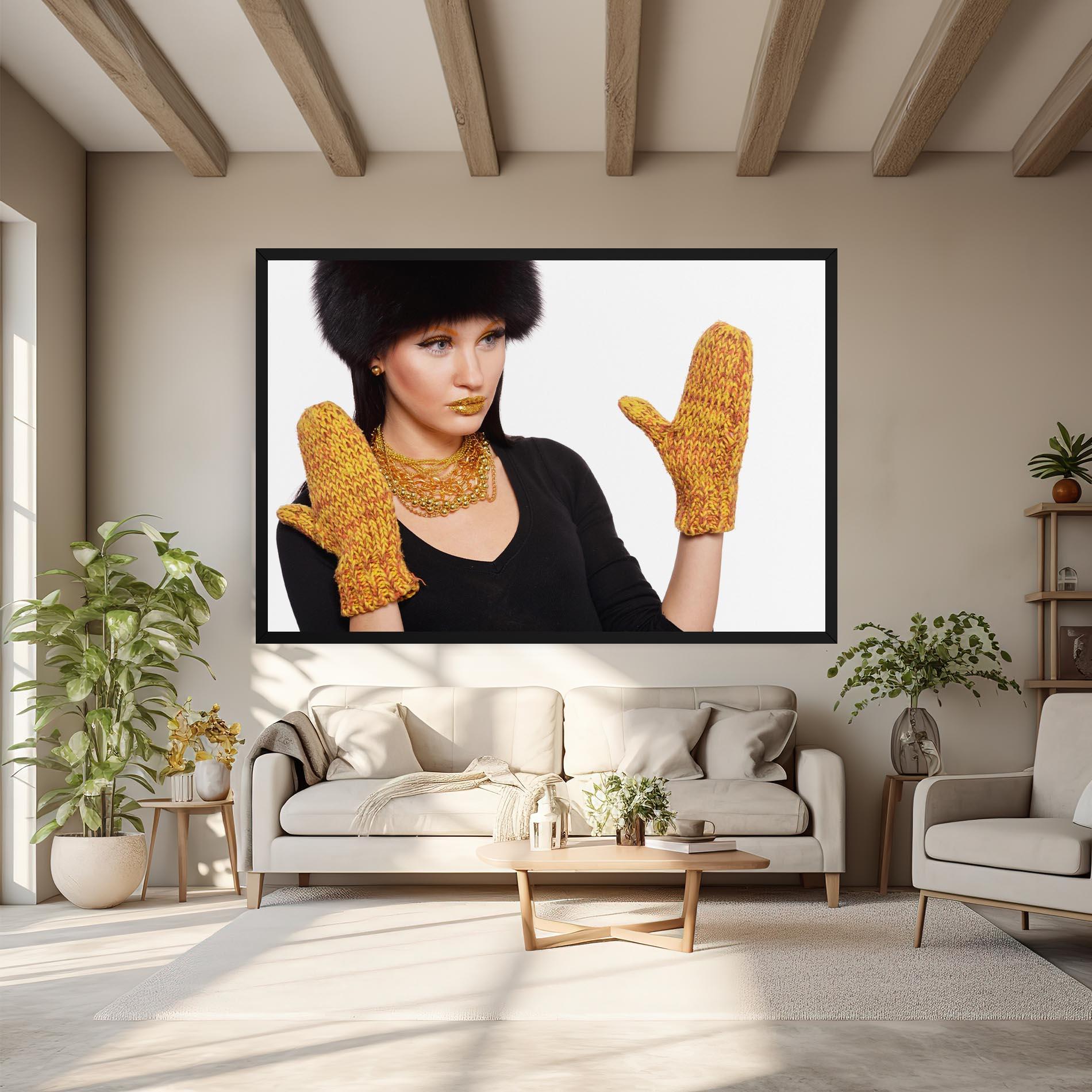 Tablou Canvas Gold Accessories mockup 6