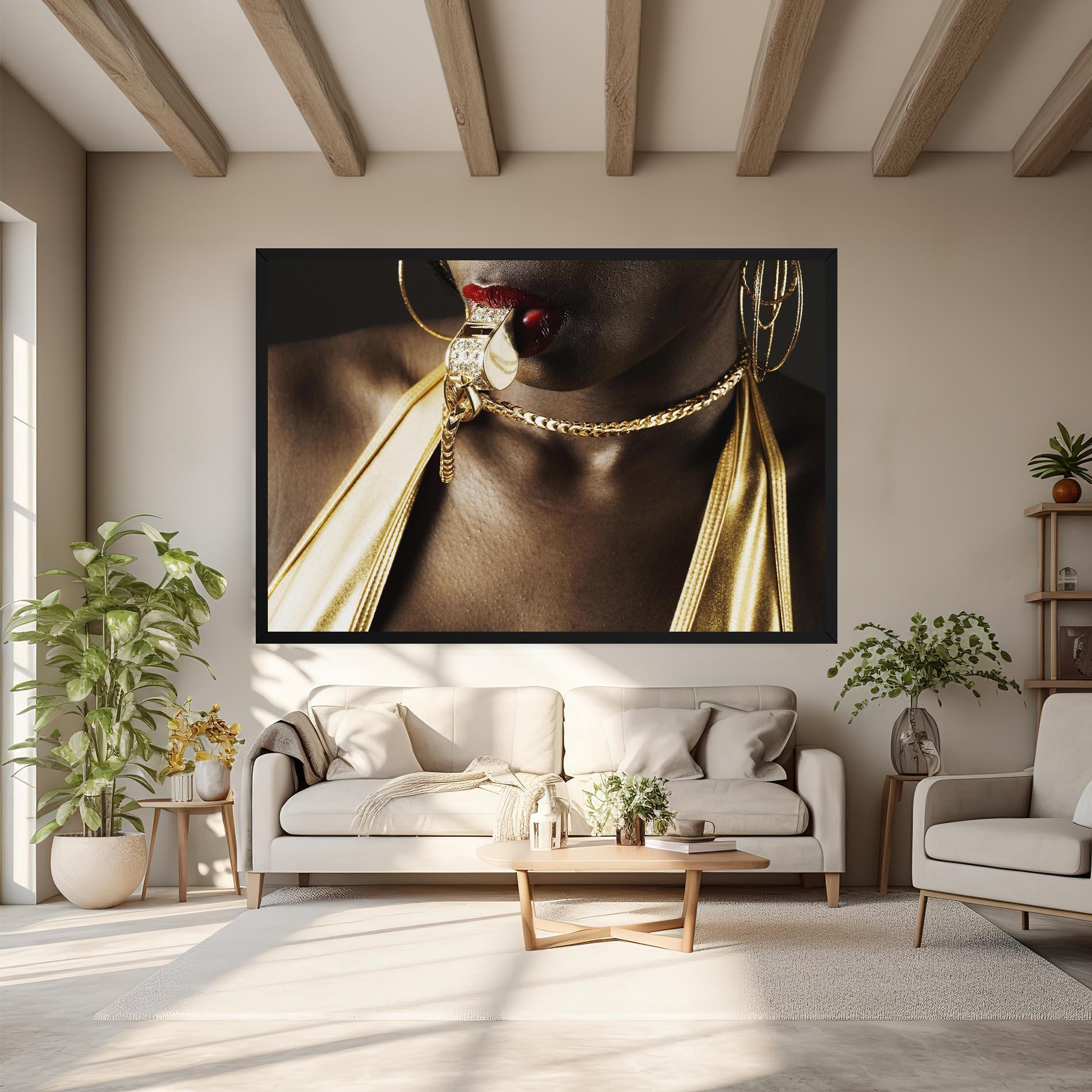 Tablou Canvas Golden Whistle mockup 6