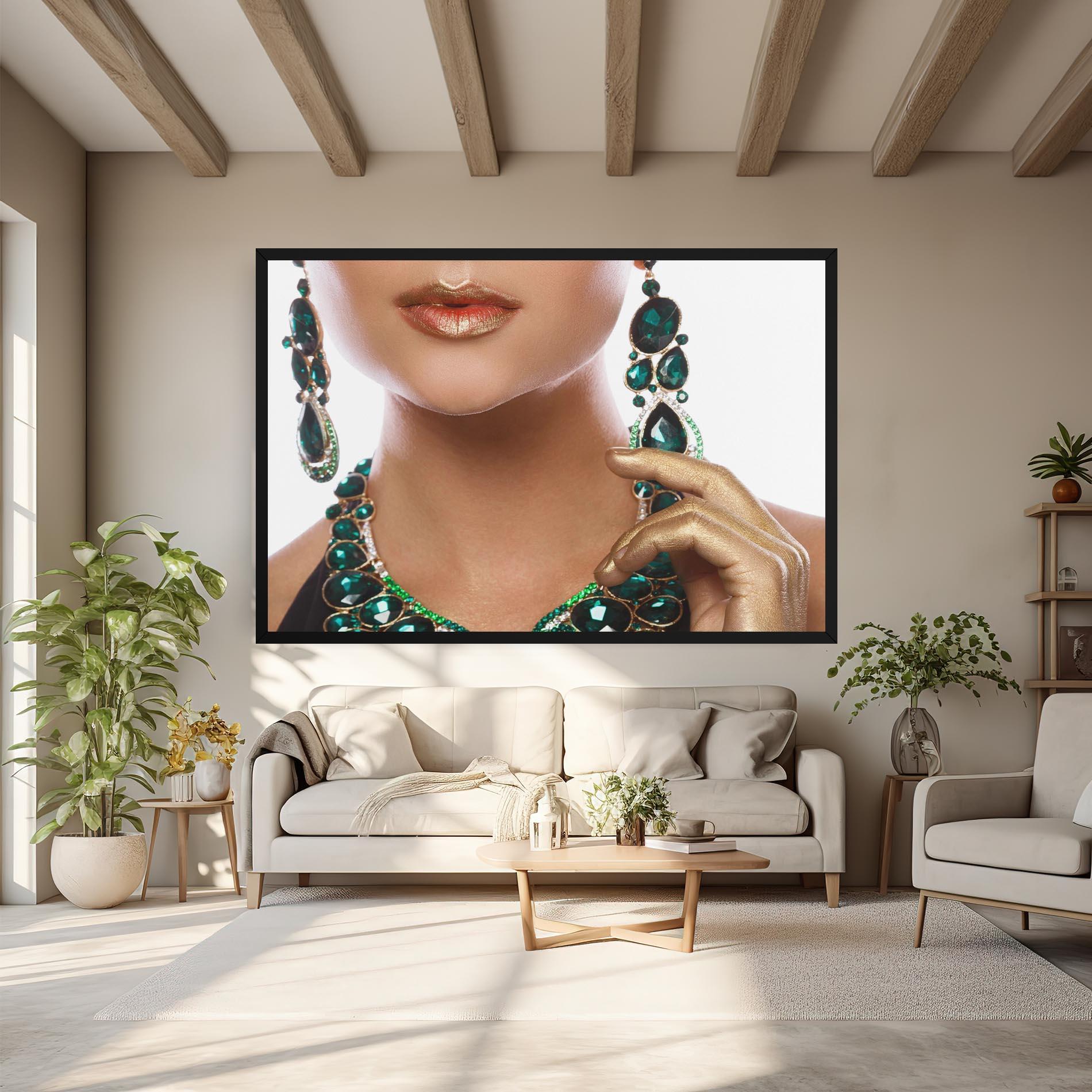 Tablou Canvas Green Accessory mockup 6