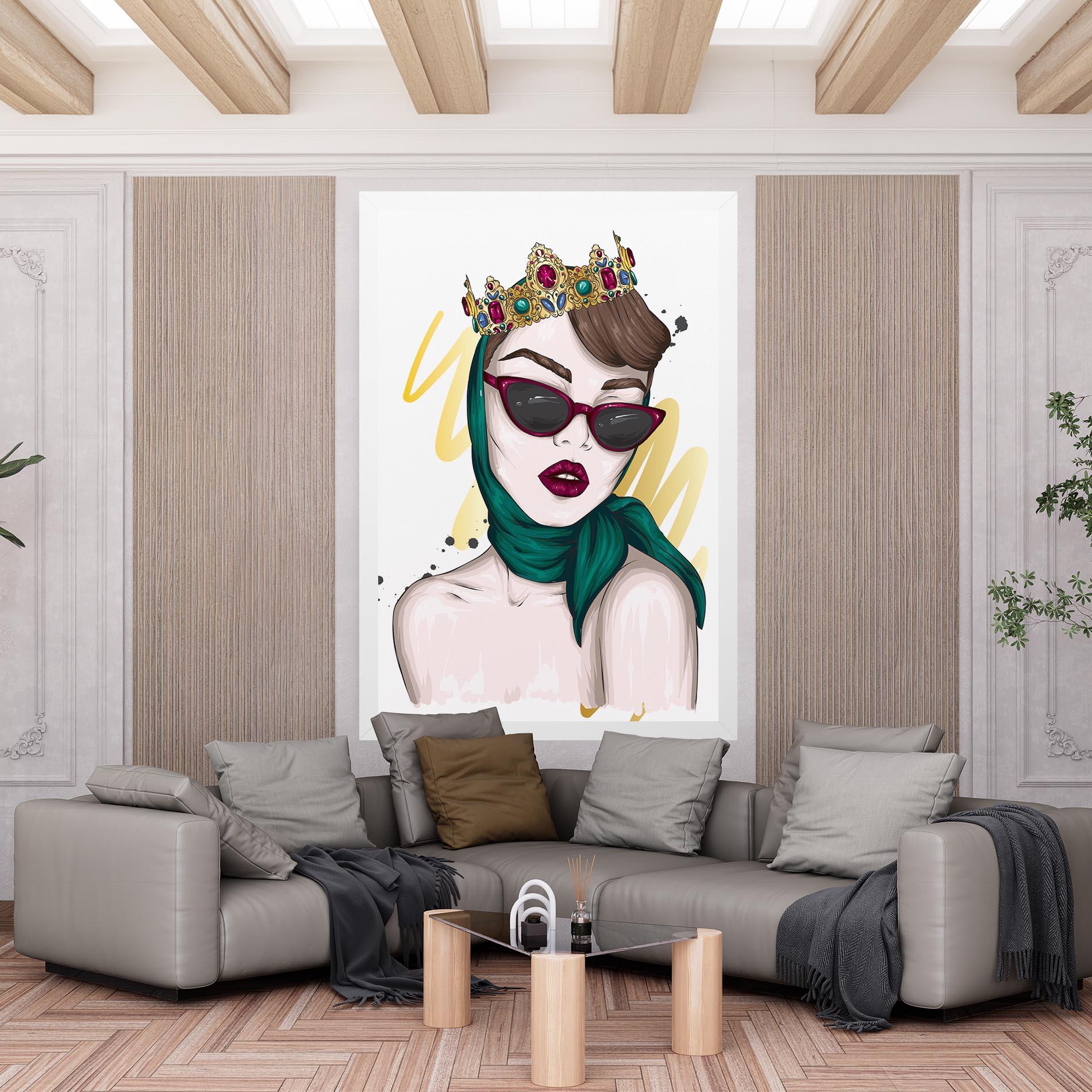 Tablou Canvas Diva Crown mockup 6