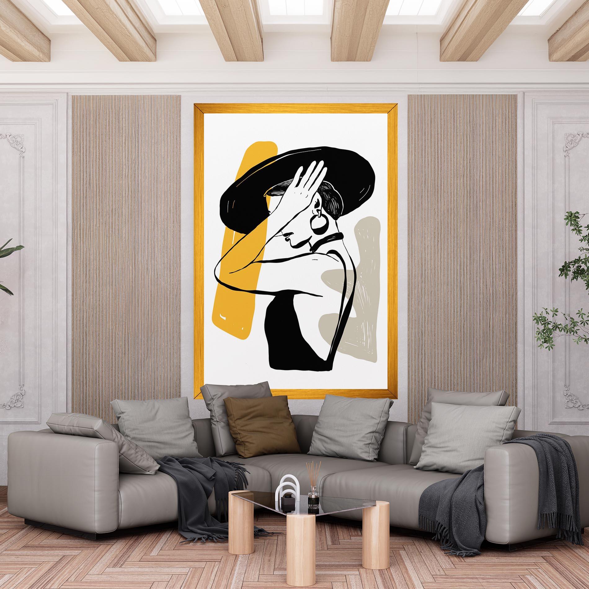 Tablou Canvas Big Earring mockup 6