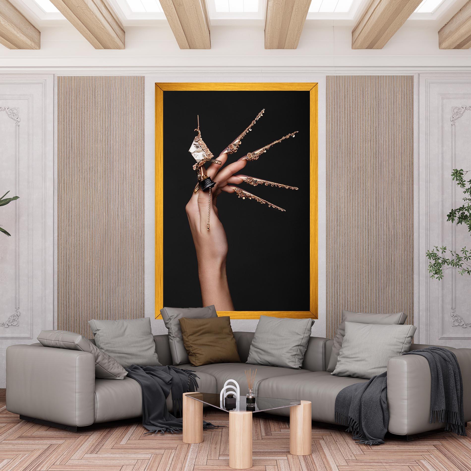 Tablou Canvas Creative Design Nails mockup 6