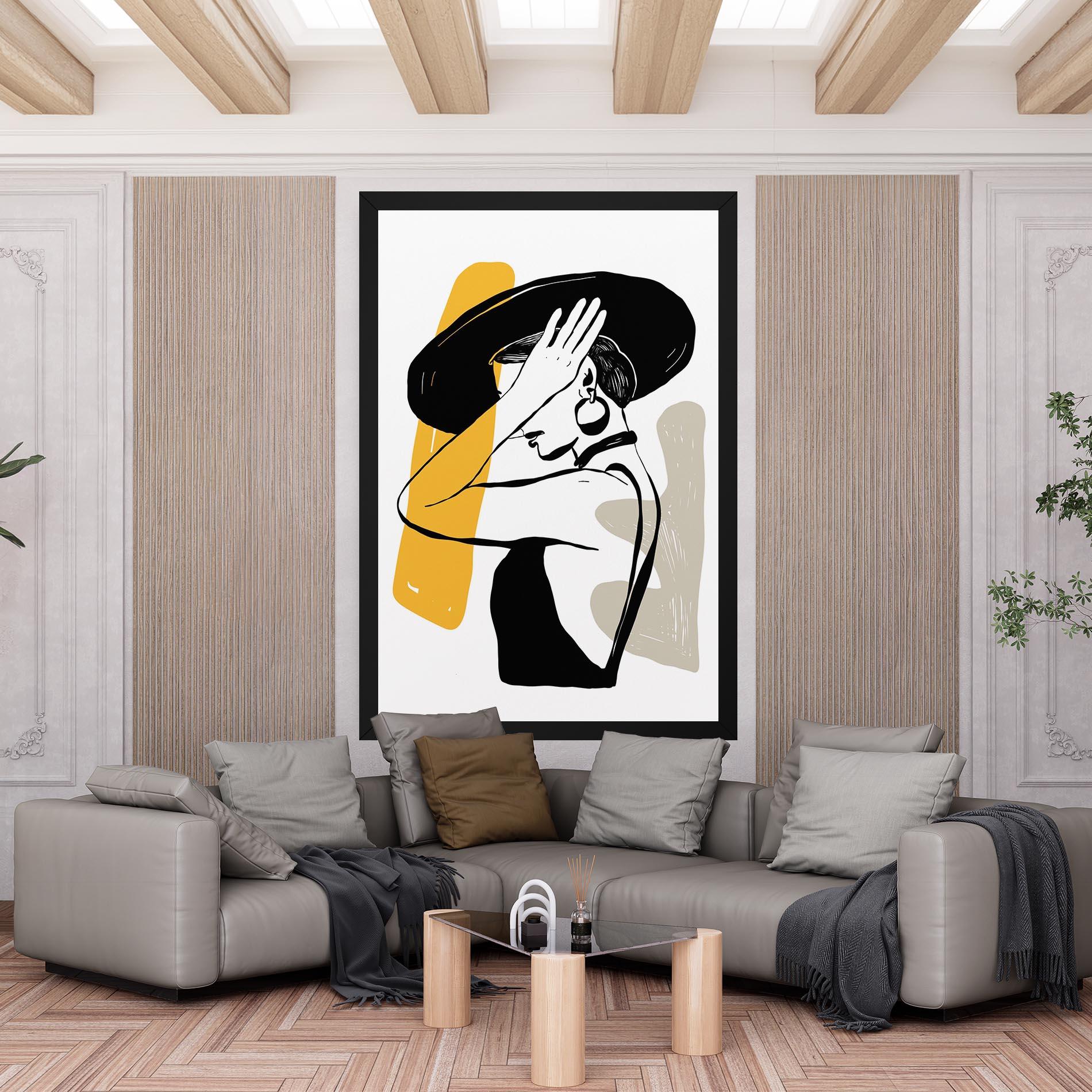 Tablou Canvas Big Earring mockup 6