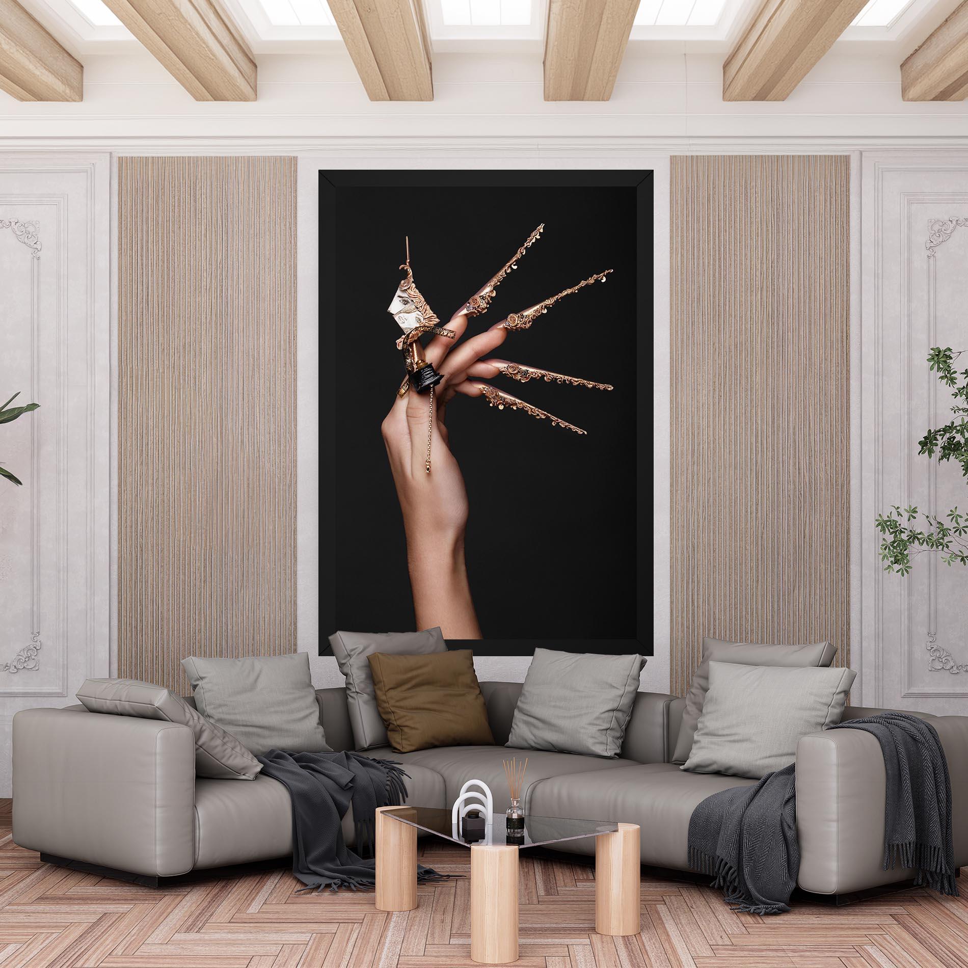 Tablou Canvas Creative Design Nails mockup 6