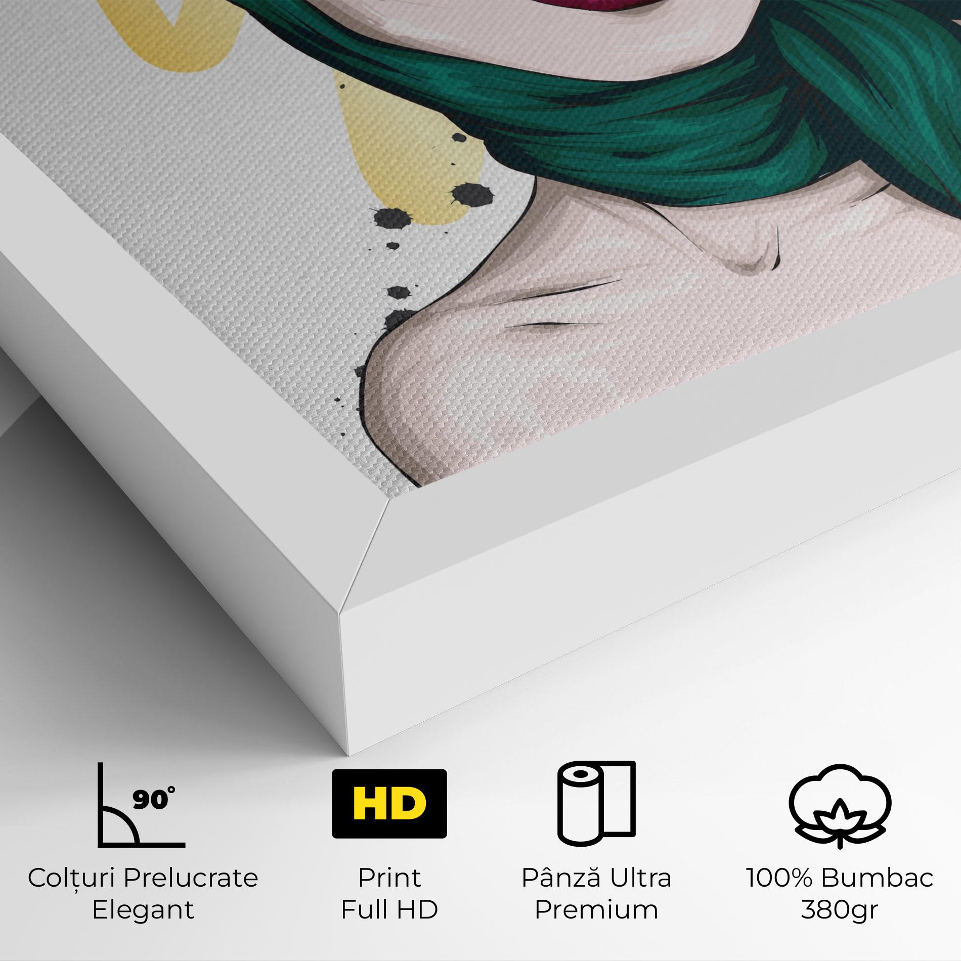 Tablou Canvas Diva Crown mockup 4
