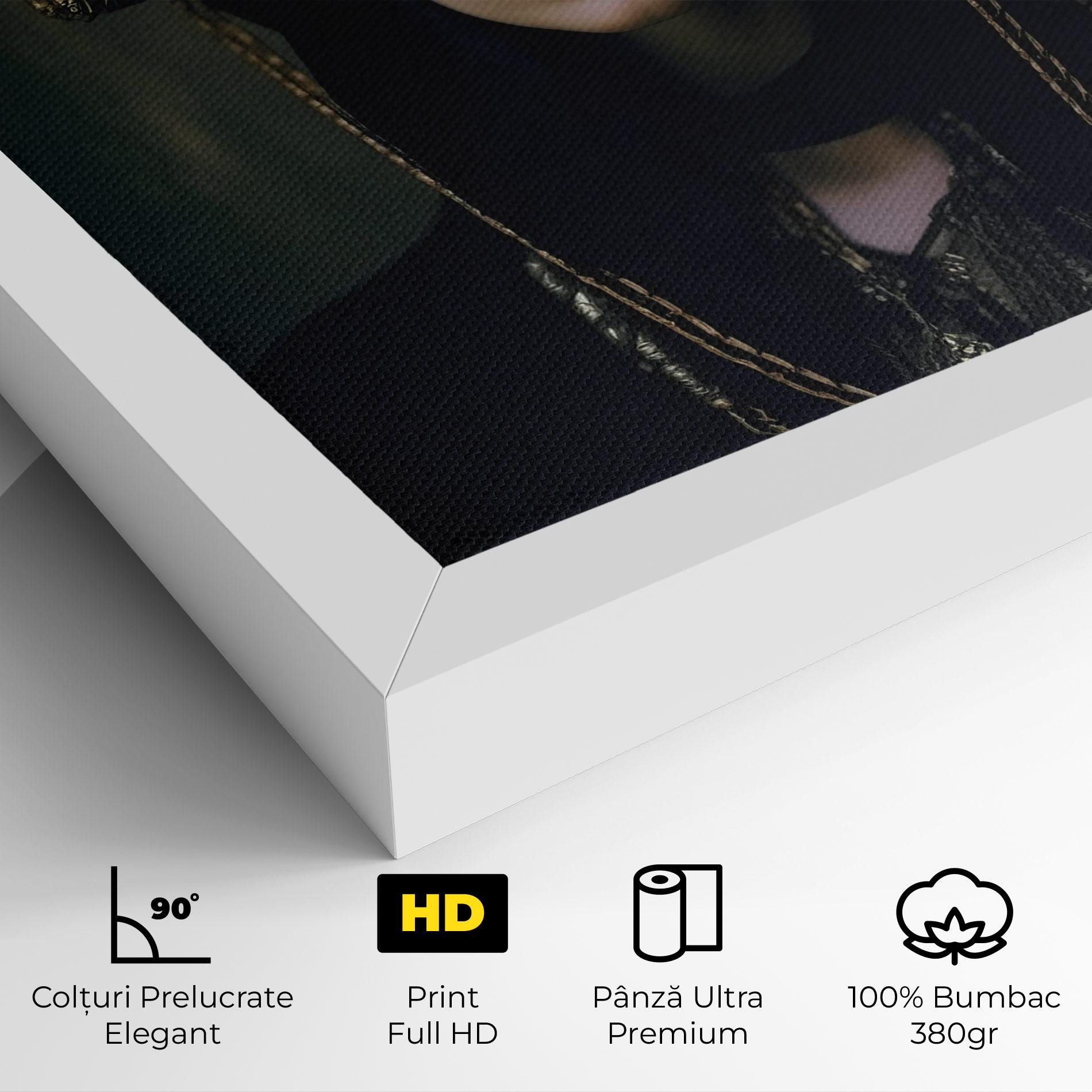 Tablou Canvas Gold Headpiece mockup 4