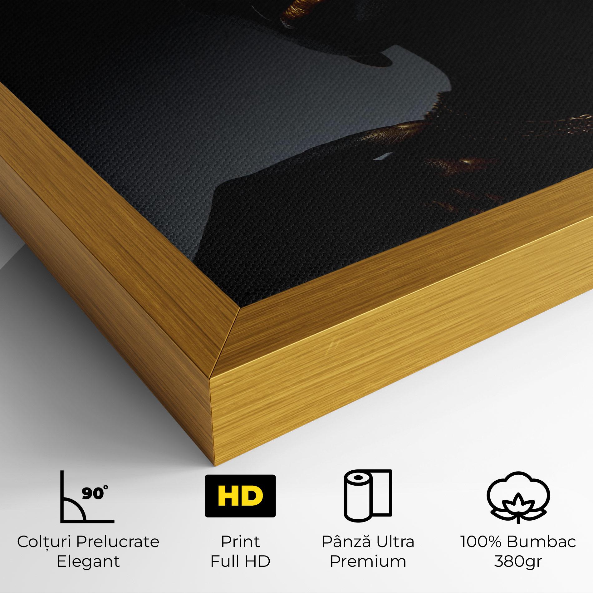 Tablou Canvas Beauty Gold mockup 4