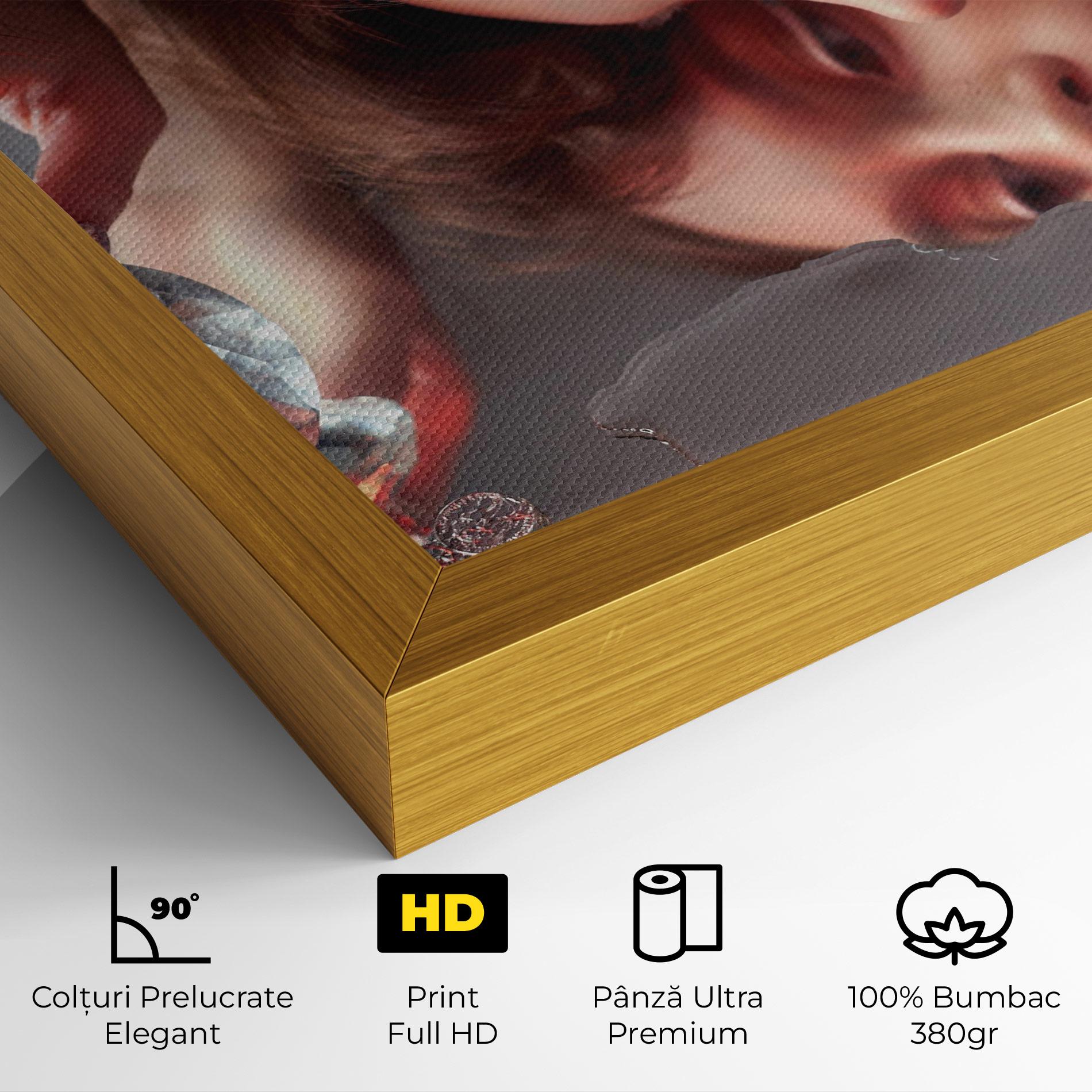 Tablou Canvas Big Diamond Hand mockup 4