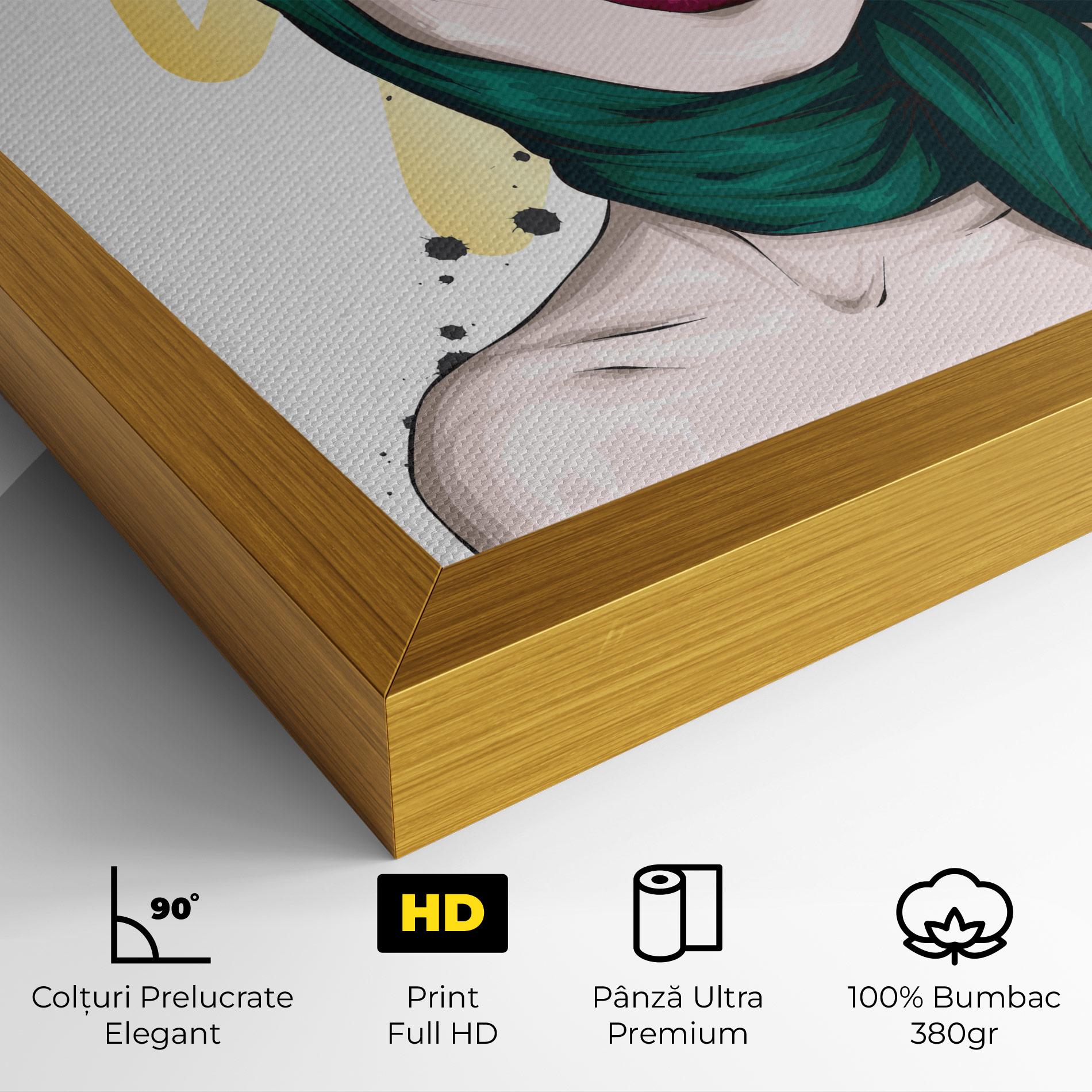 Tablou Canvas Diva Crown mockup 4