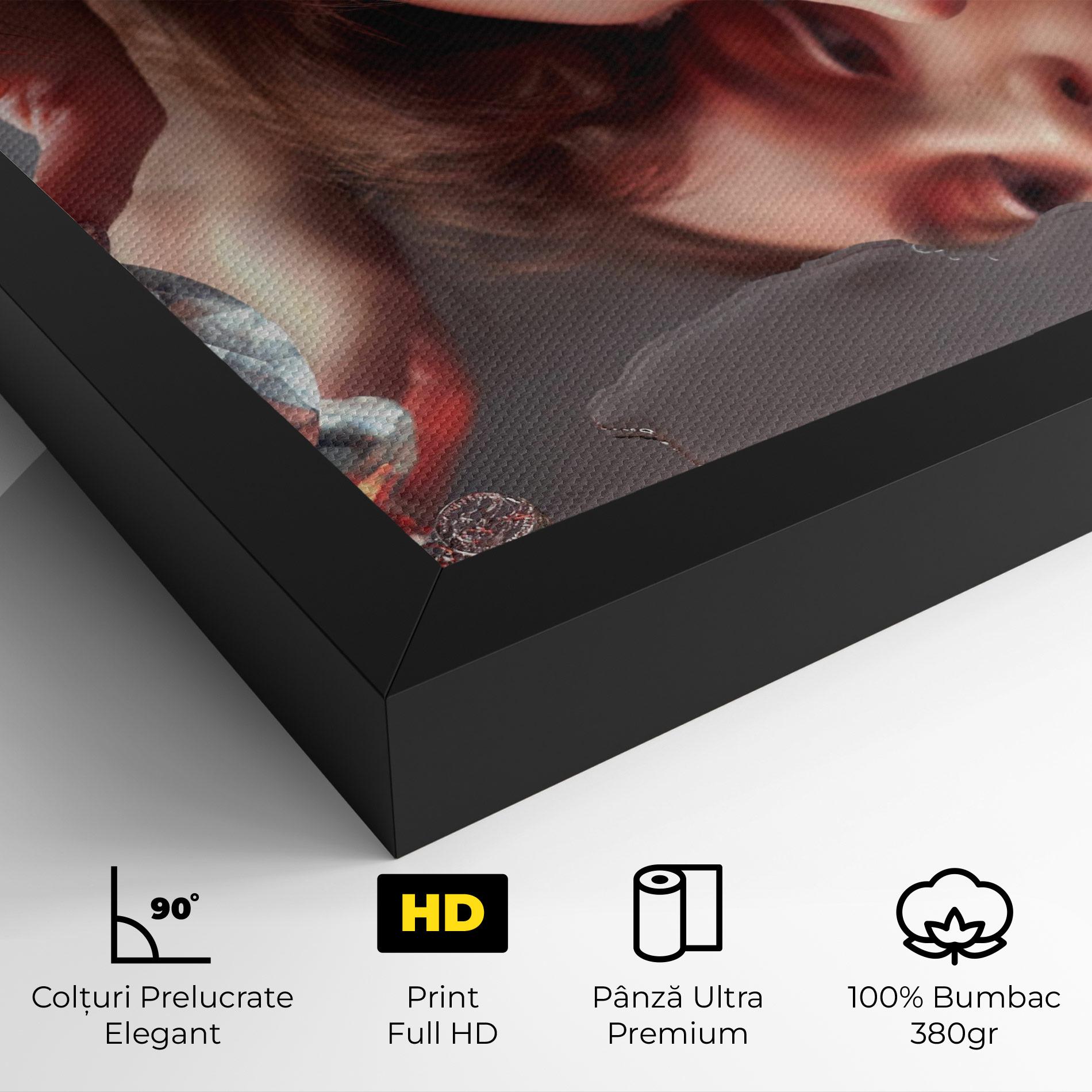 Tablou Canvas Big Diamond Hand mockup 4