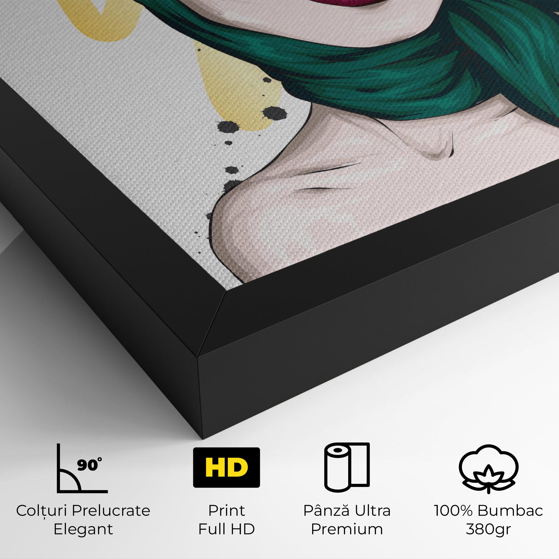 Tablou Canvas Diva Crown mockup 4