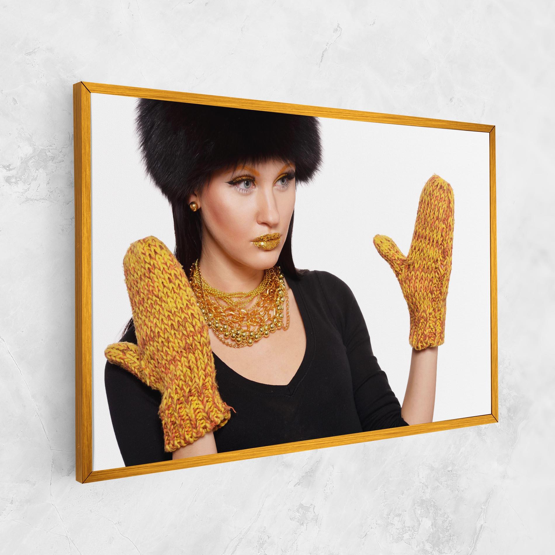 Tablou Canvas Gold Accessories mockup 1