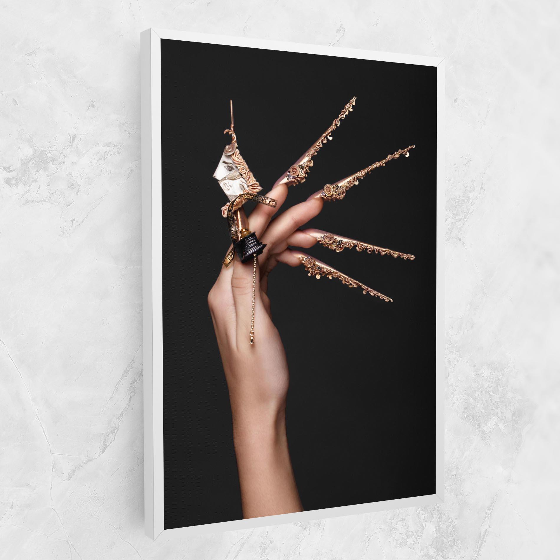 Tablou Canvas Creative Design Nails mockup 1