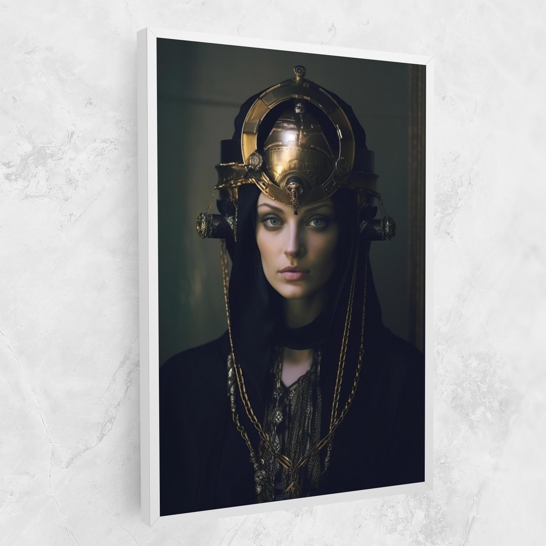 Tablou Canvas Gold Headpiece mockup 1