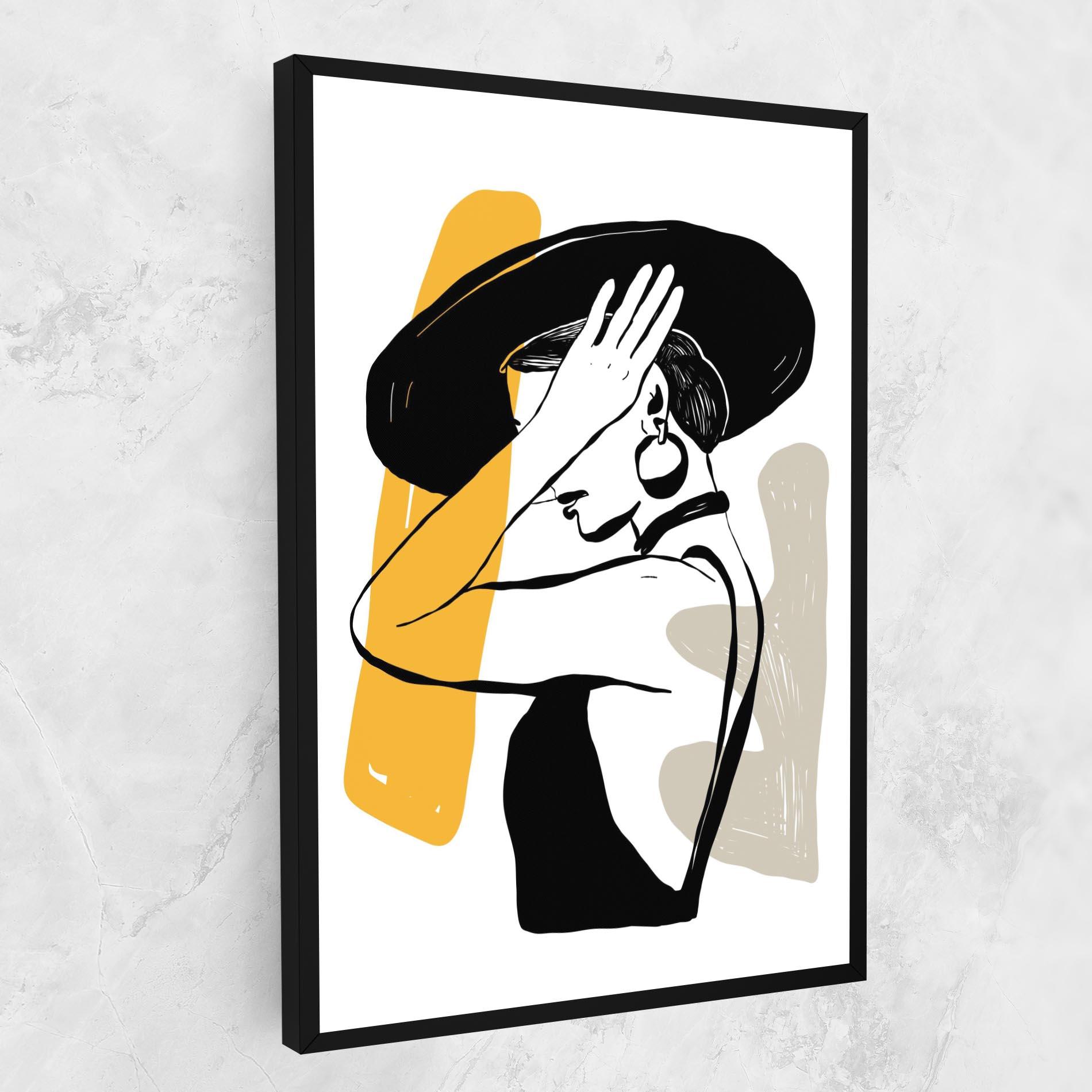 Tablou Canvas Big Earring mockup 1