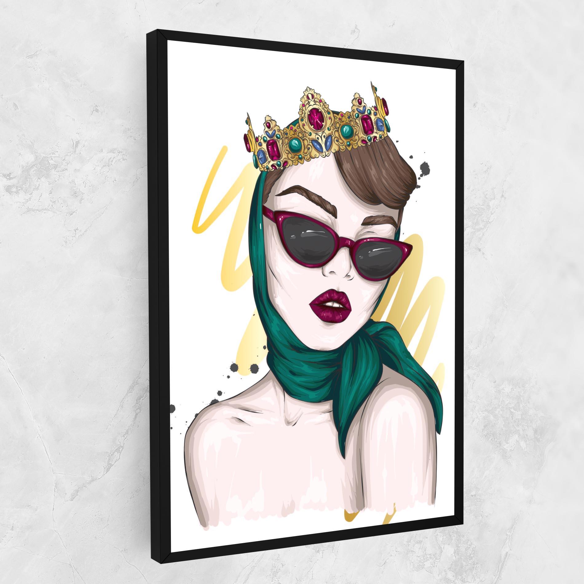 Tablou Canvas Diva Crown mockup 1