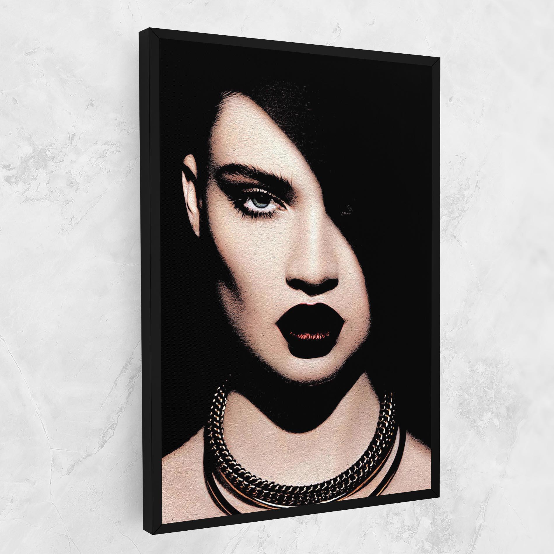 Tablou Canvas Gold Necklace mockup 1