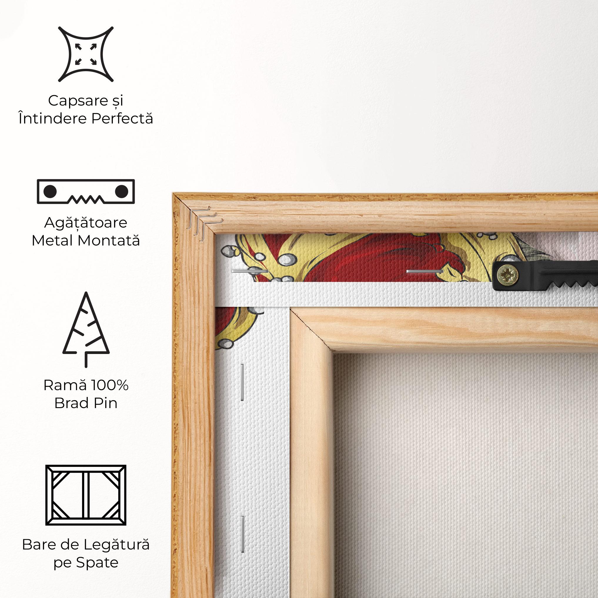 Tablou Canvas Big Red Crown mockup 5