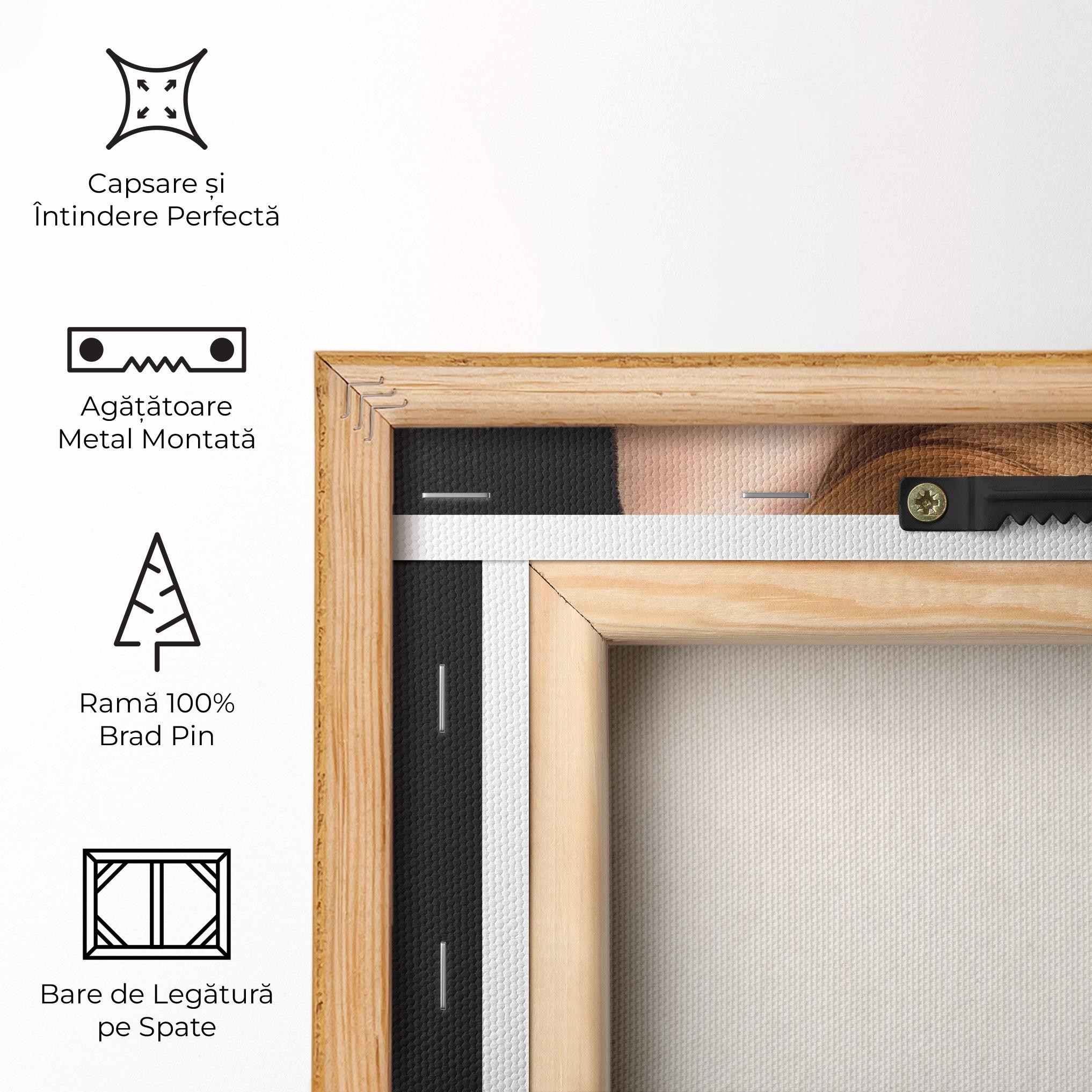 Tablou Canvas Elegant Earrings mockup 5