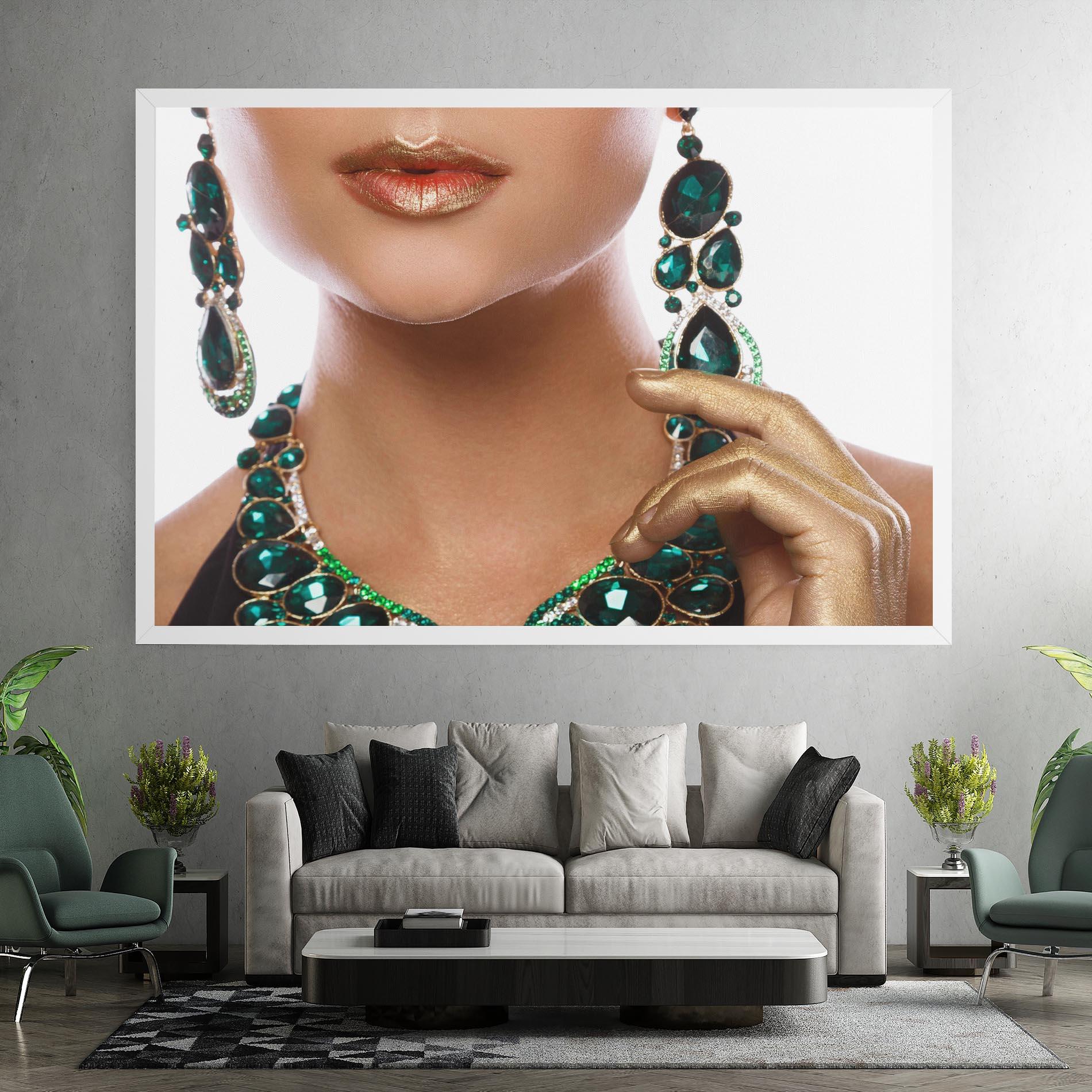 Tablou Canvas Green Accessory mockup 7