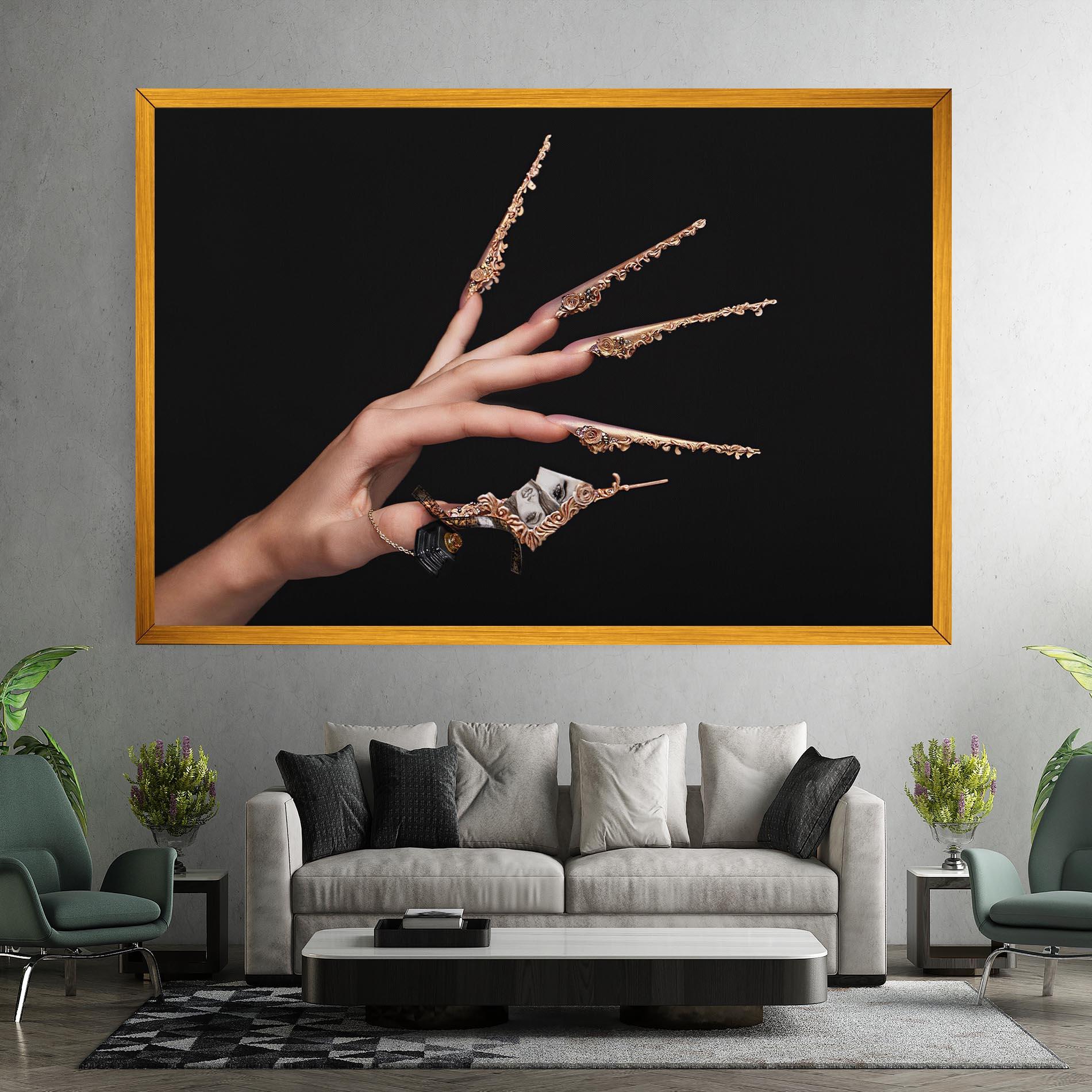 Tablou Canvas Creative Manicure mockup 7