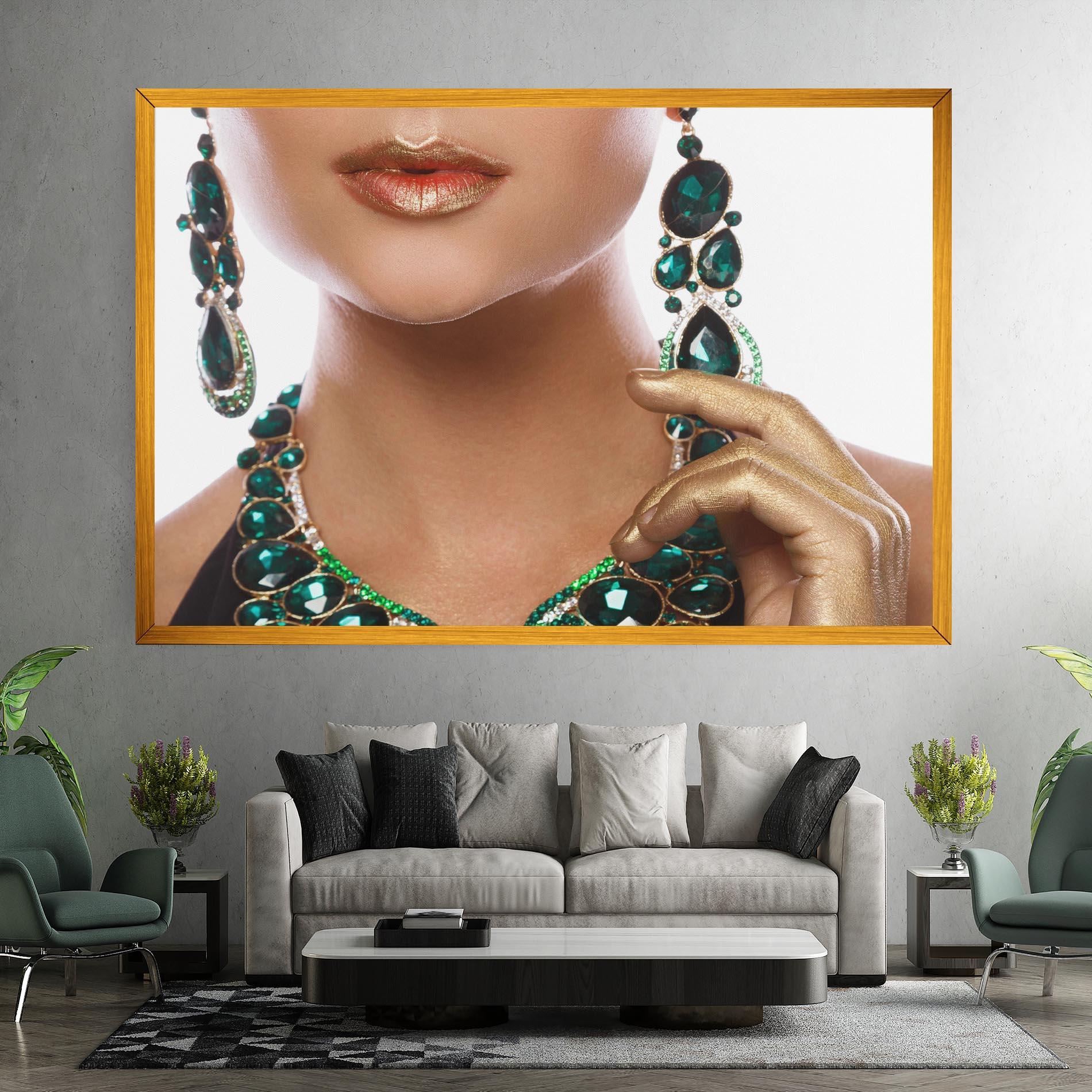 Tablou Canvas Green Accessory mockup 7