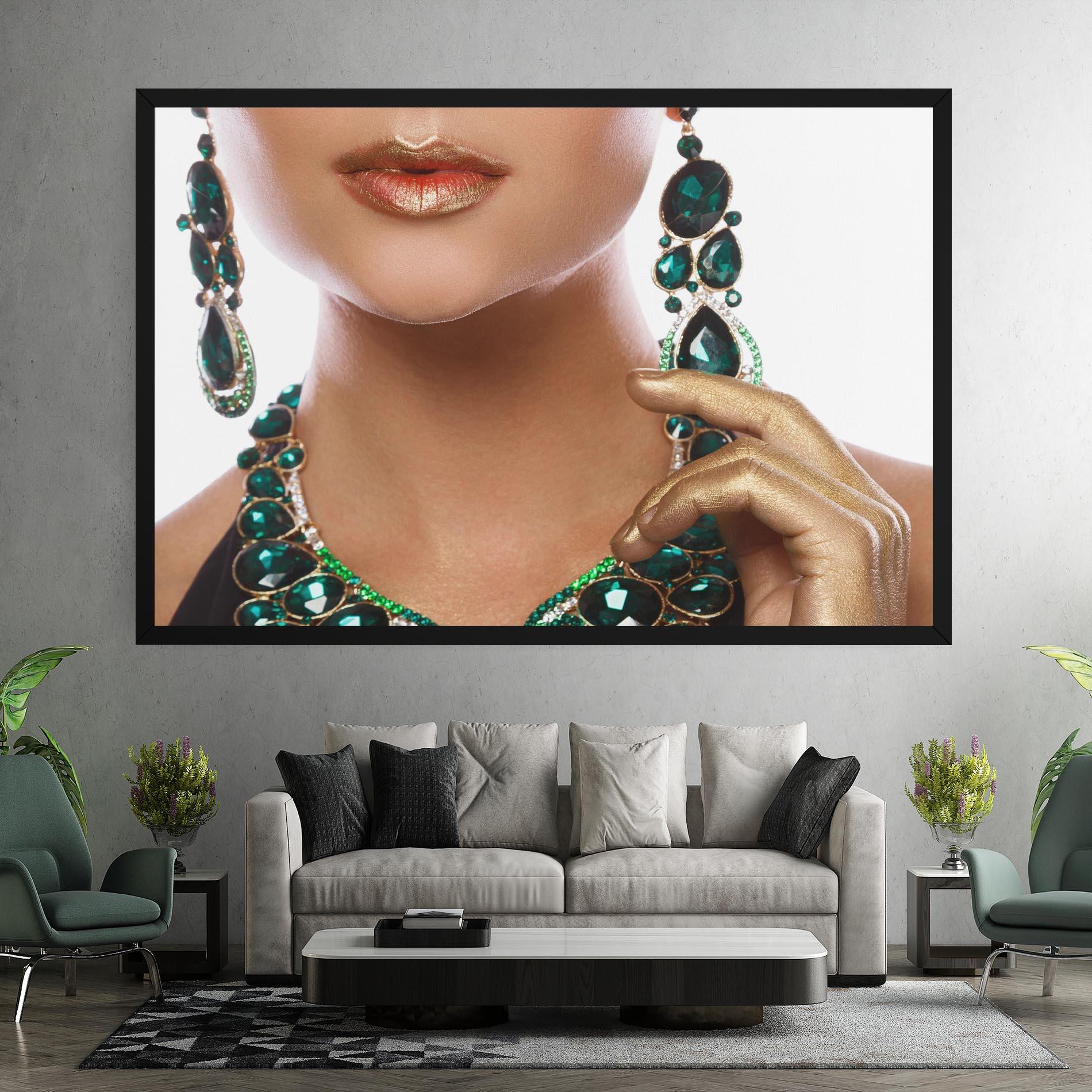 Tablou Canvas Green Accessory mockup 7