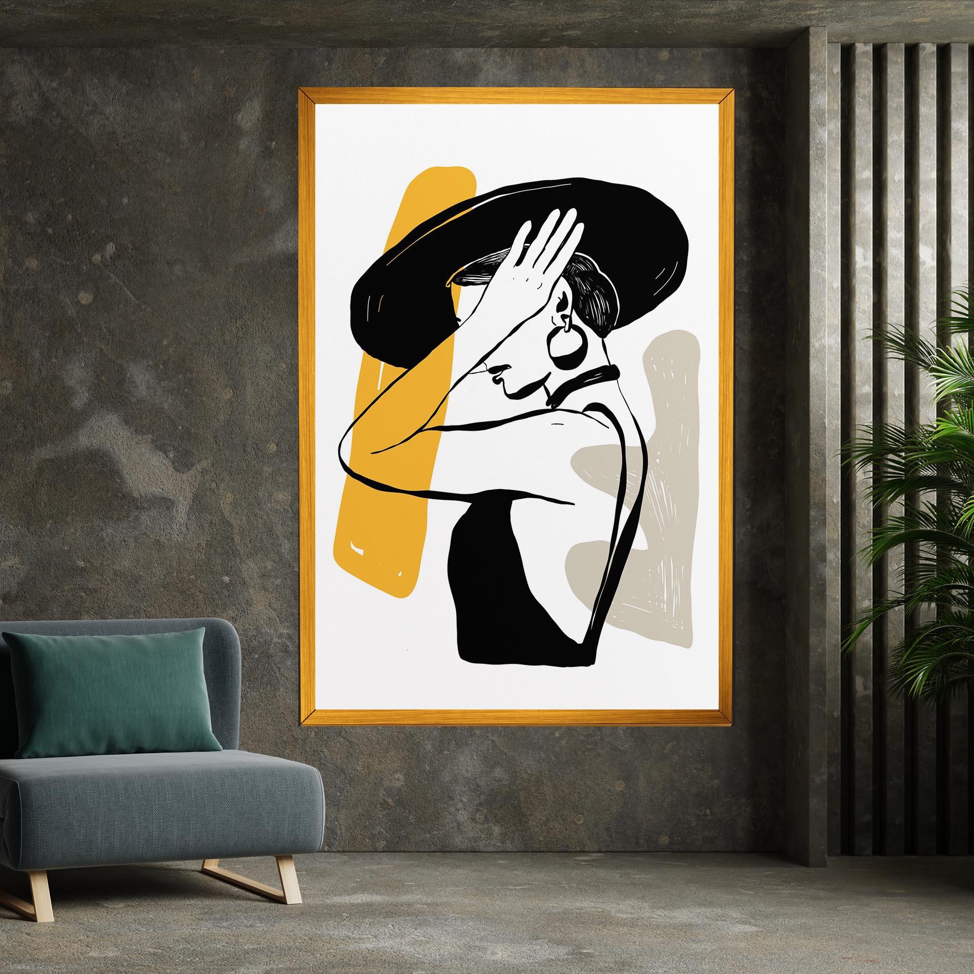 Tablou Canvas Big Earring mockup 7