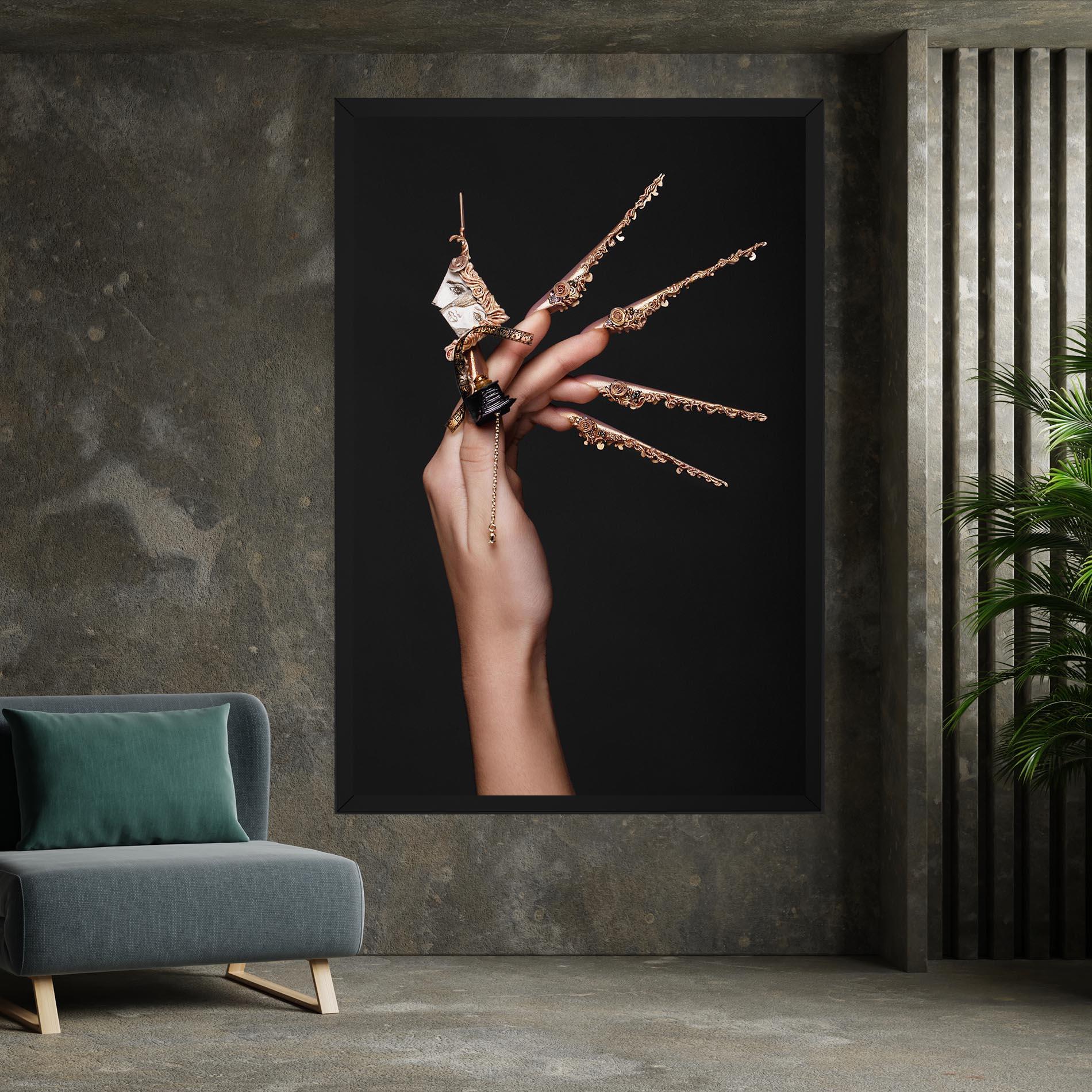Tablou Canvas Creative Design Nails mockup 7