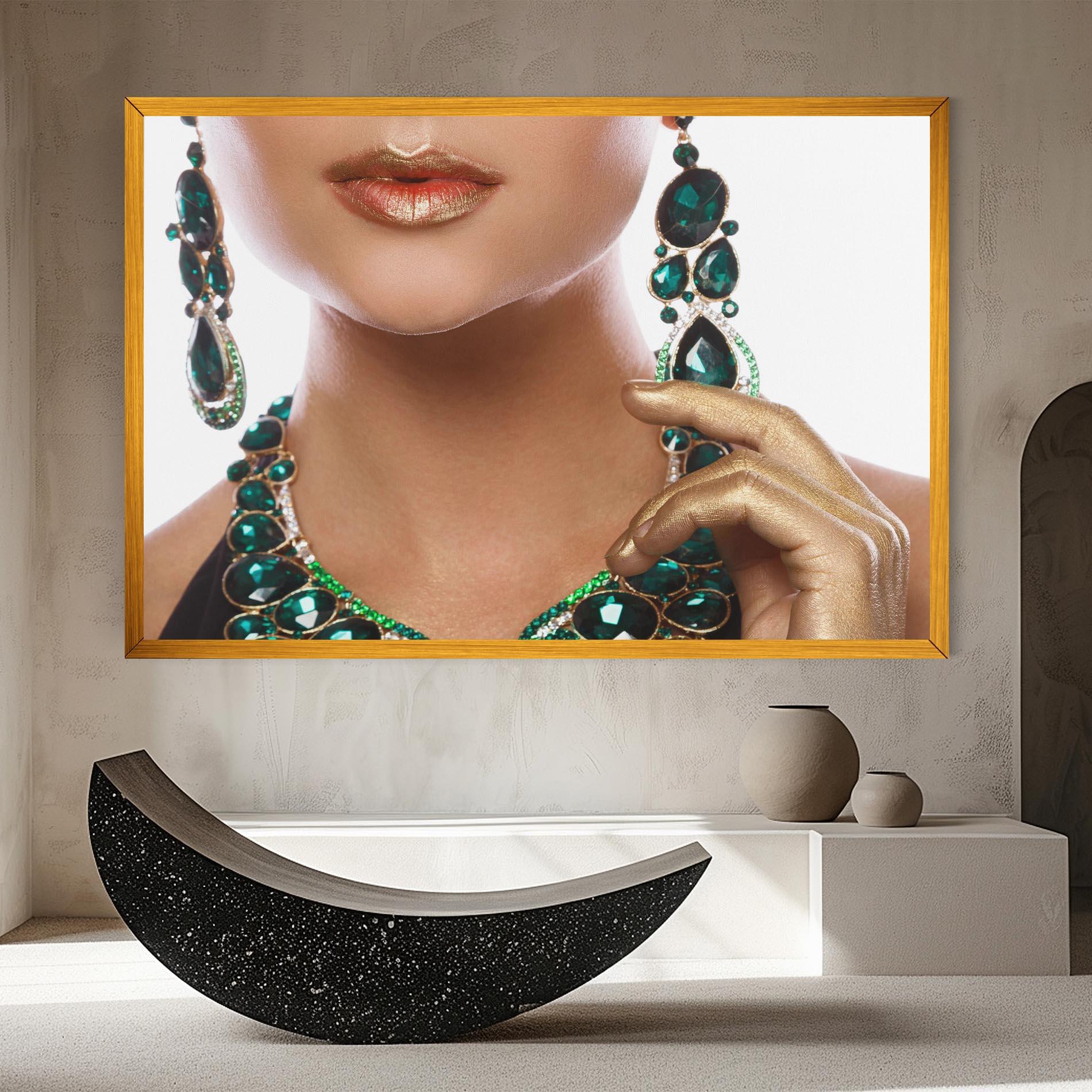 Tablou Canvas Green Accessory mockup 8