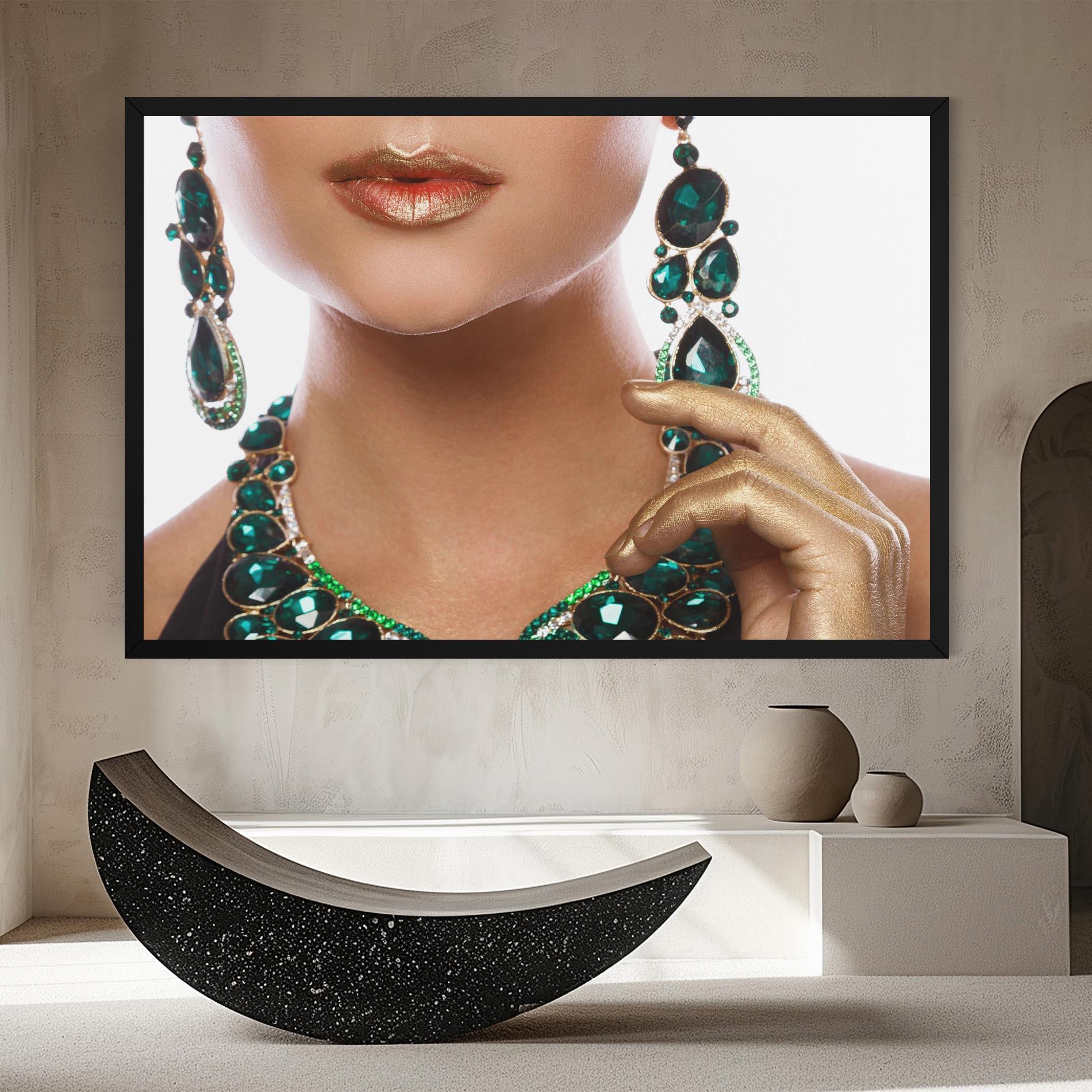 Tablou Canvas Green Accessory mockup 8