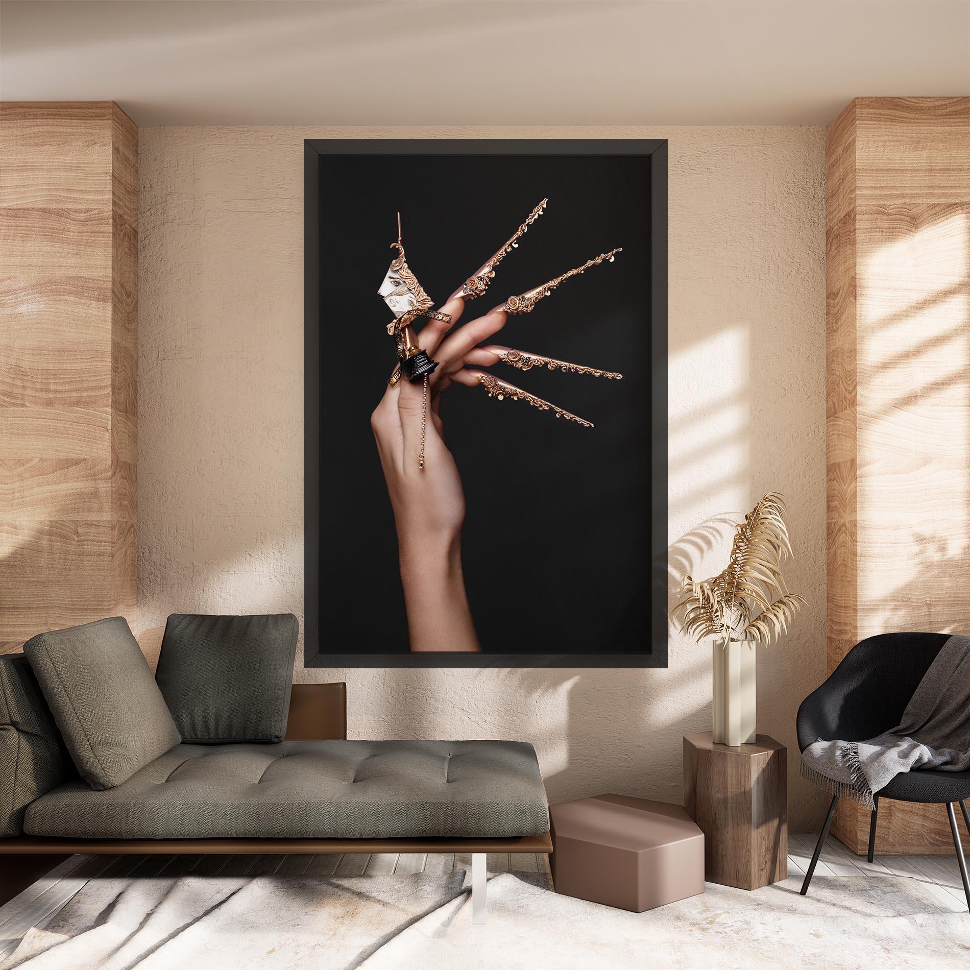 Tablou Canvas Creative Design Nails mockup 8