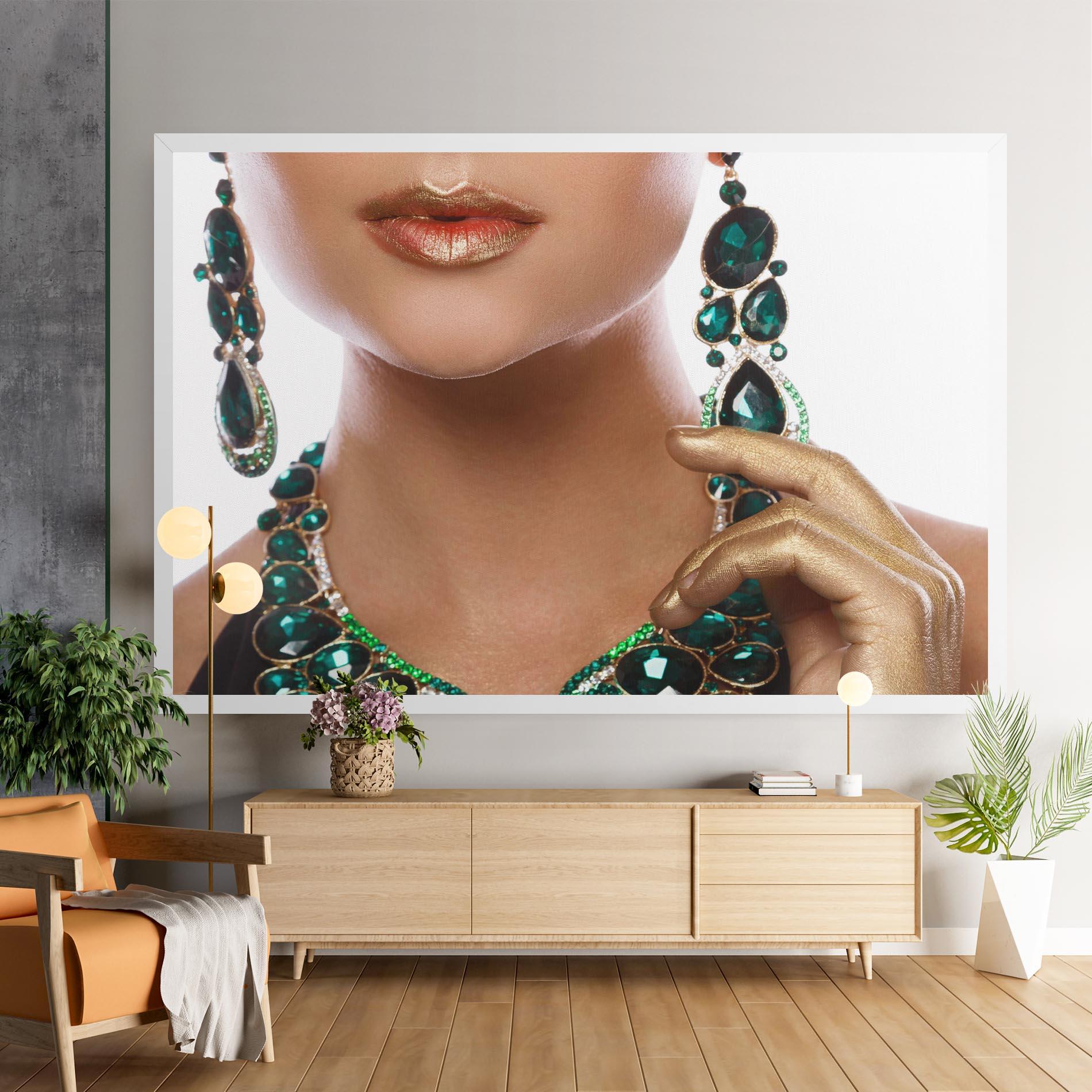 Tablou Canvas Green Accessory mockup 9