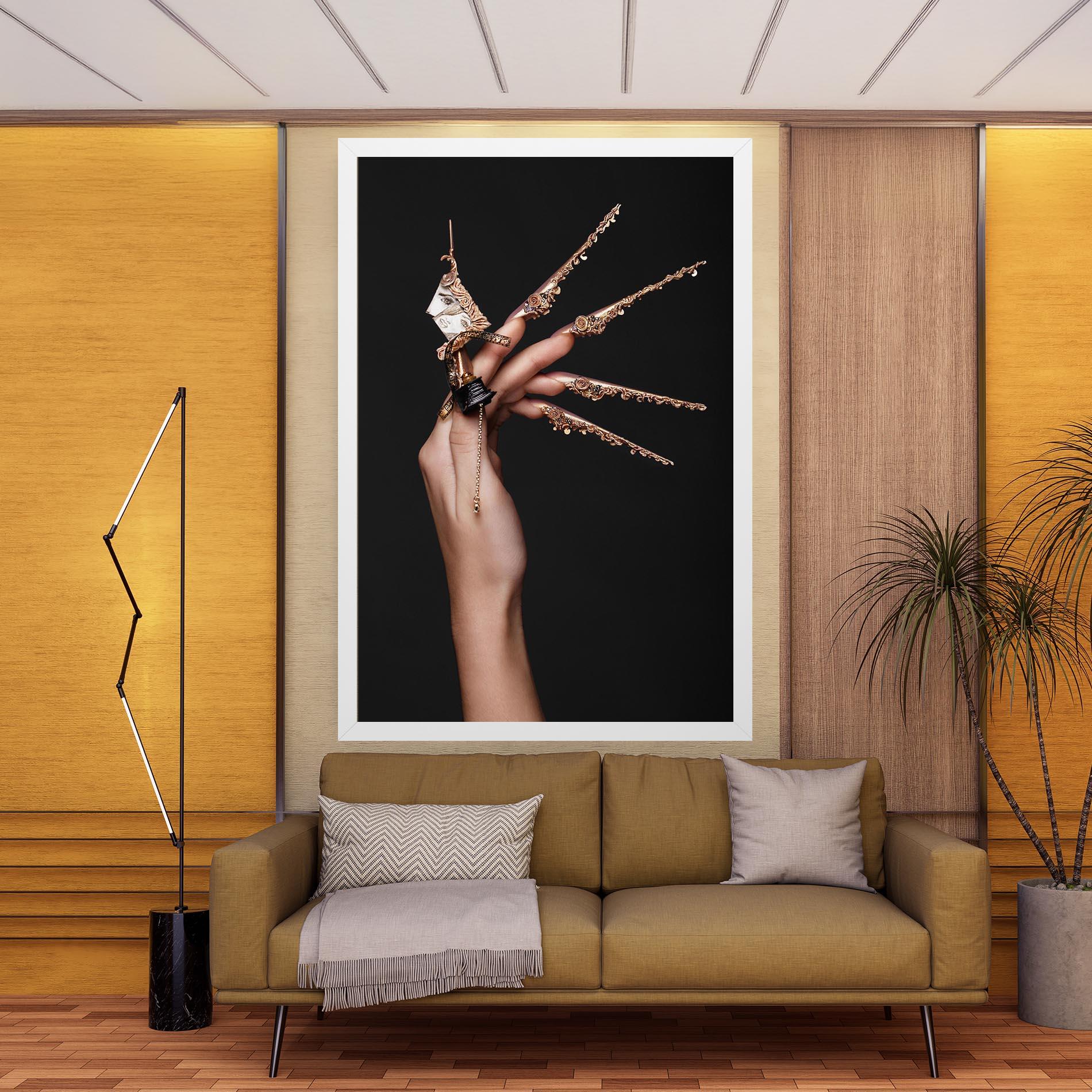 Tablou Canvas Creative Design Nails mockup 9