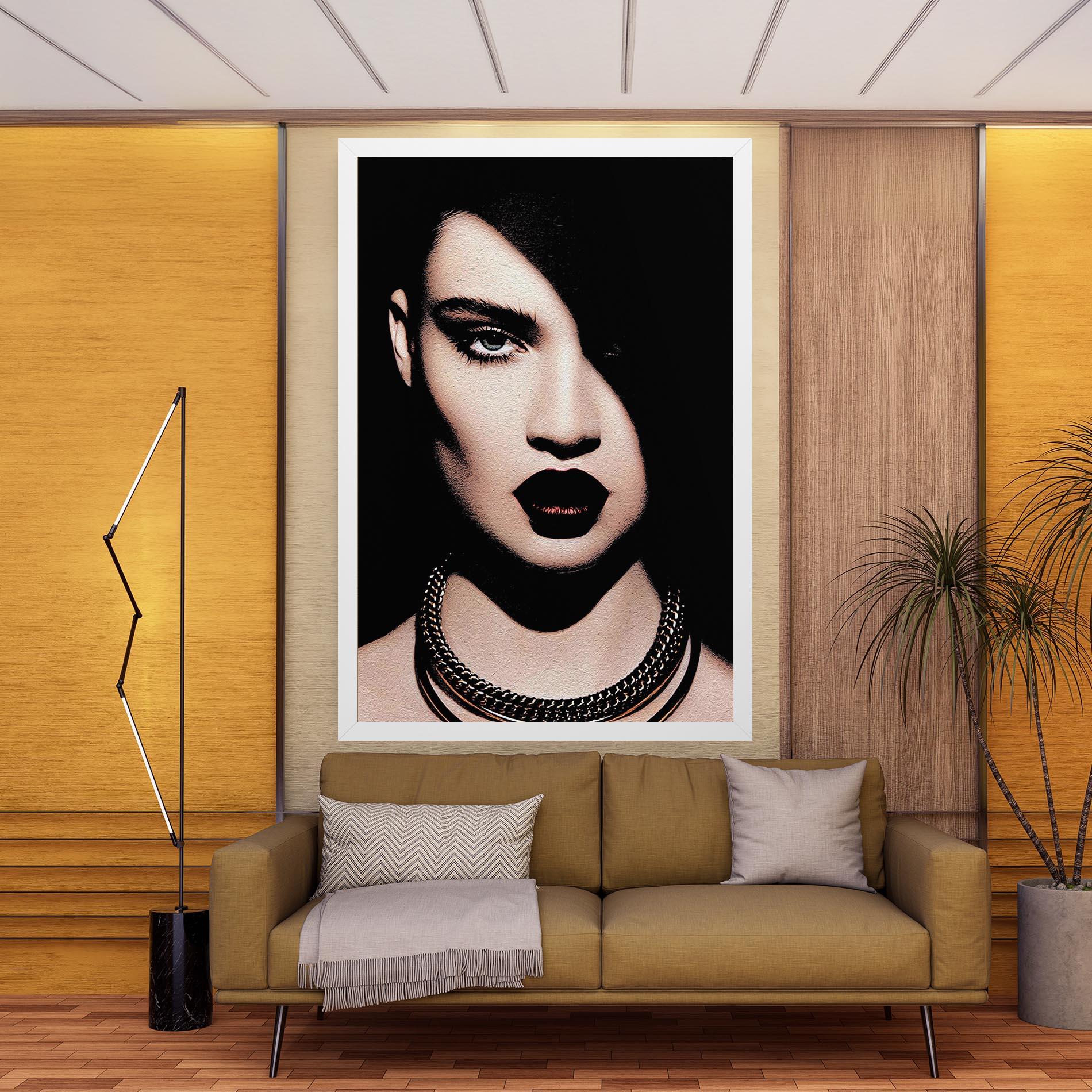 Tablou Canvas Gold Necklace mockup 9