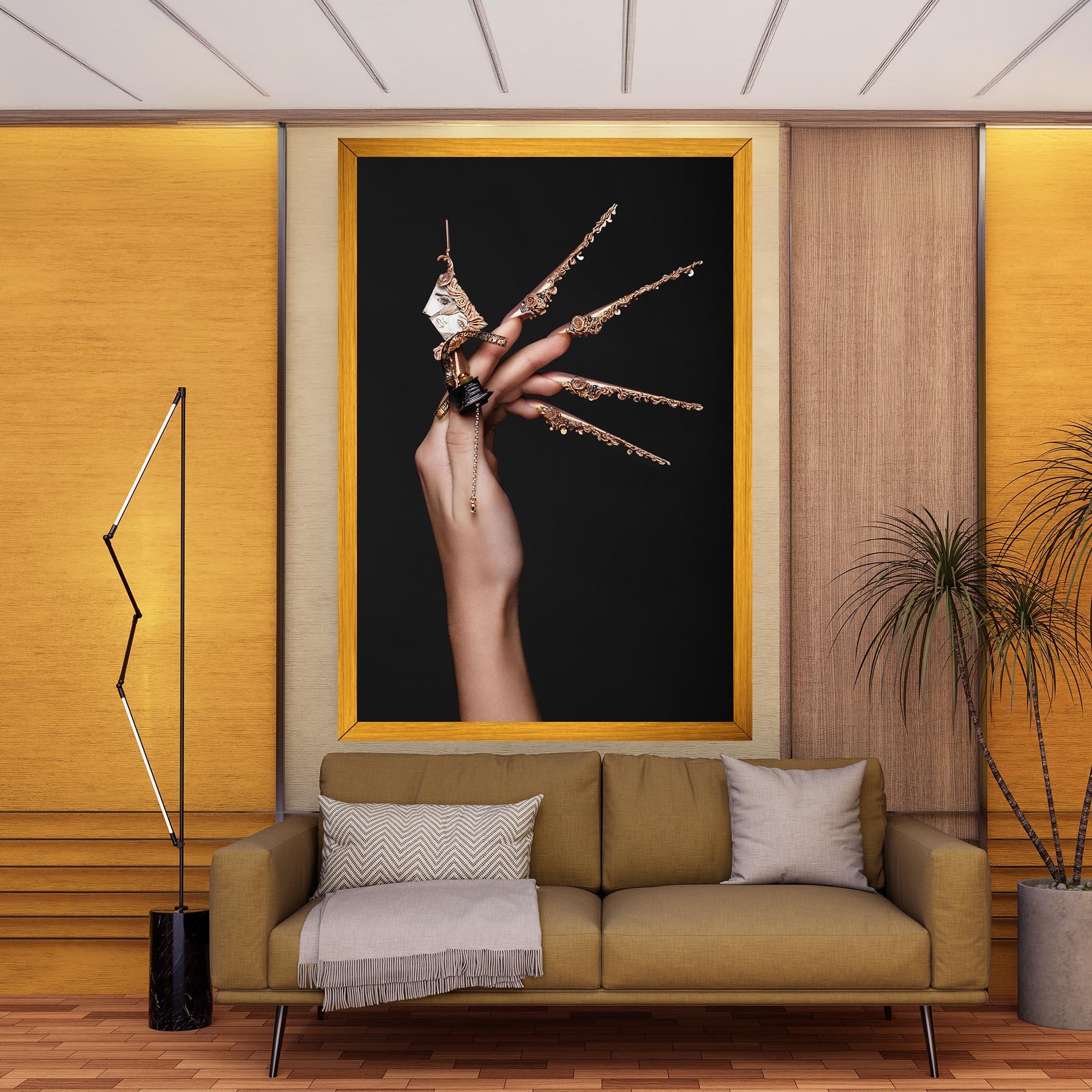 Tablou Canvas Creative Design Nails mockup 9