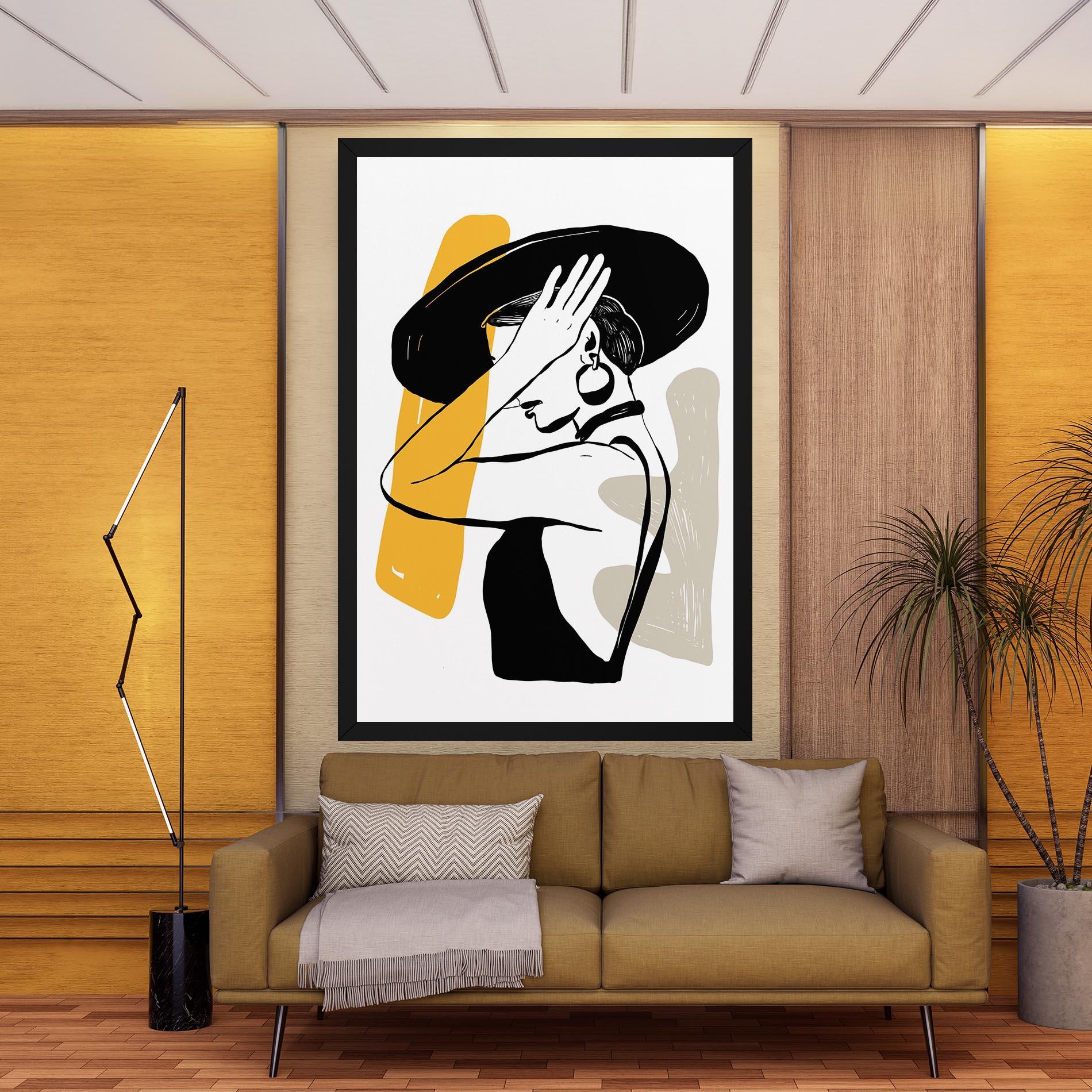 Tablou Canvas Big Earring mockup 9