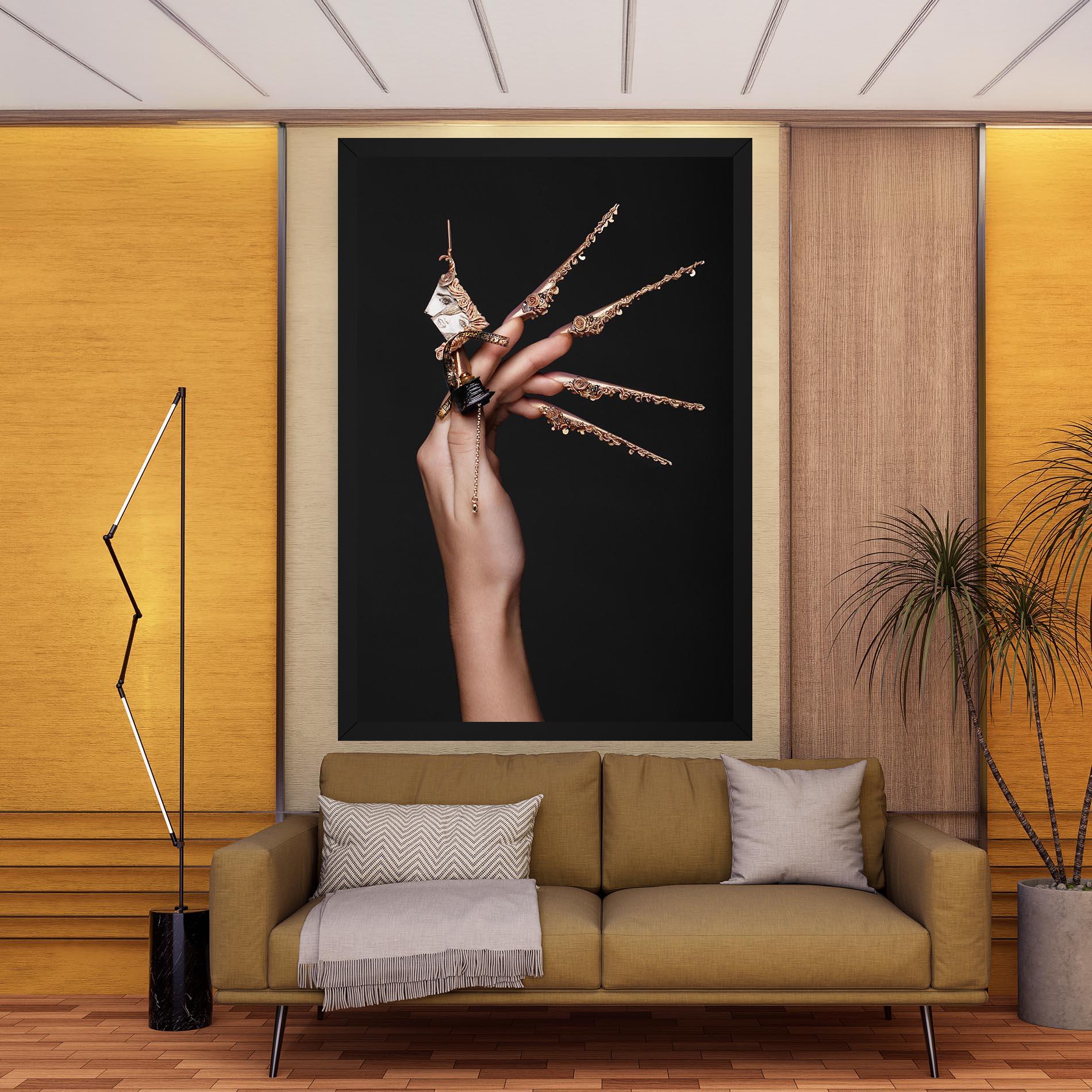 Tablou Canvas Creative Design Nails mockup 9