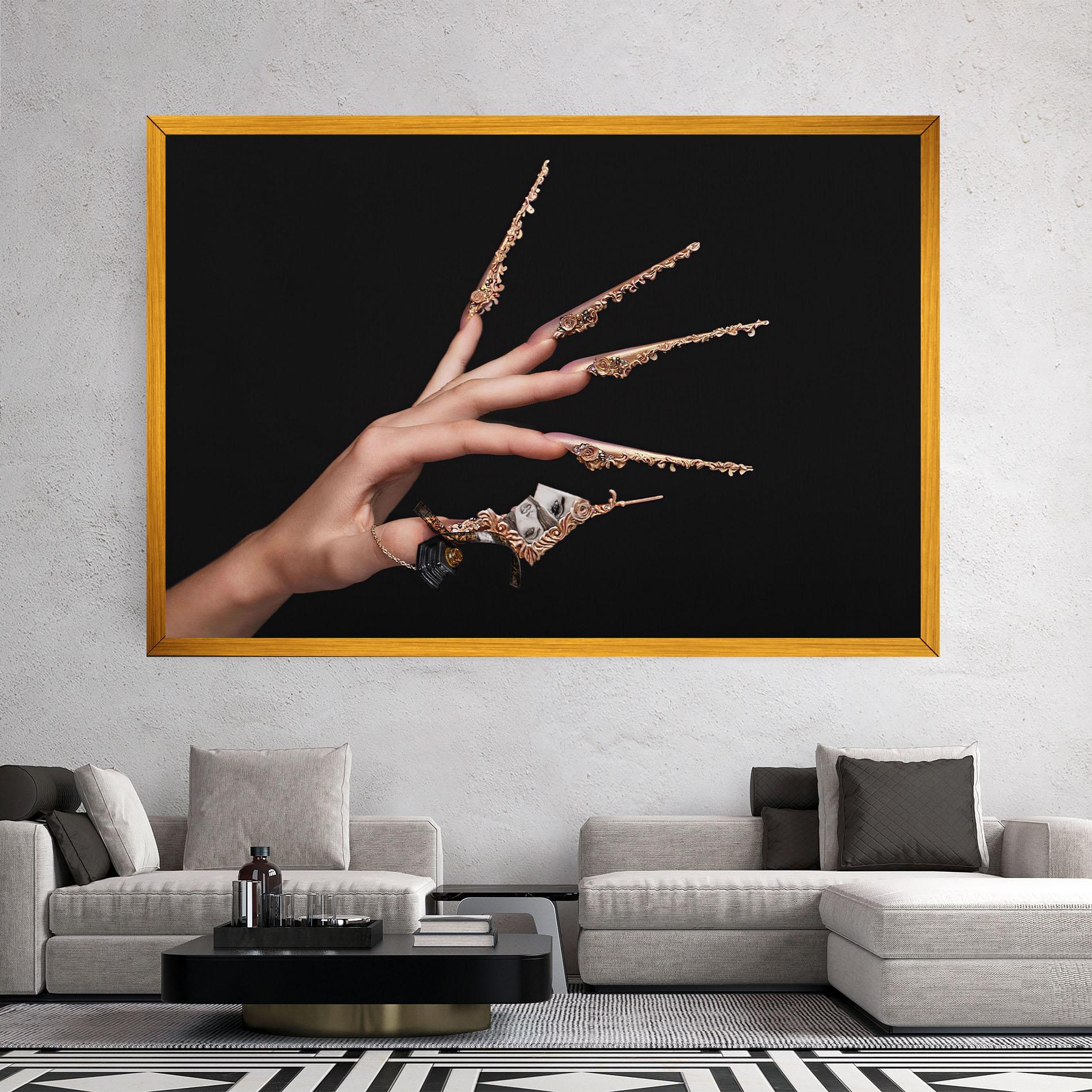 Tablou Canvas Creative Manicure mockup 2