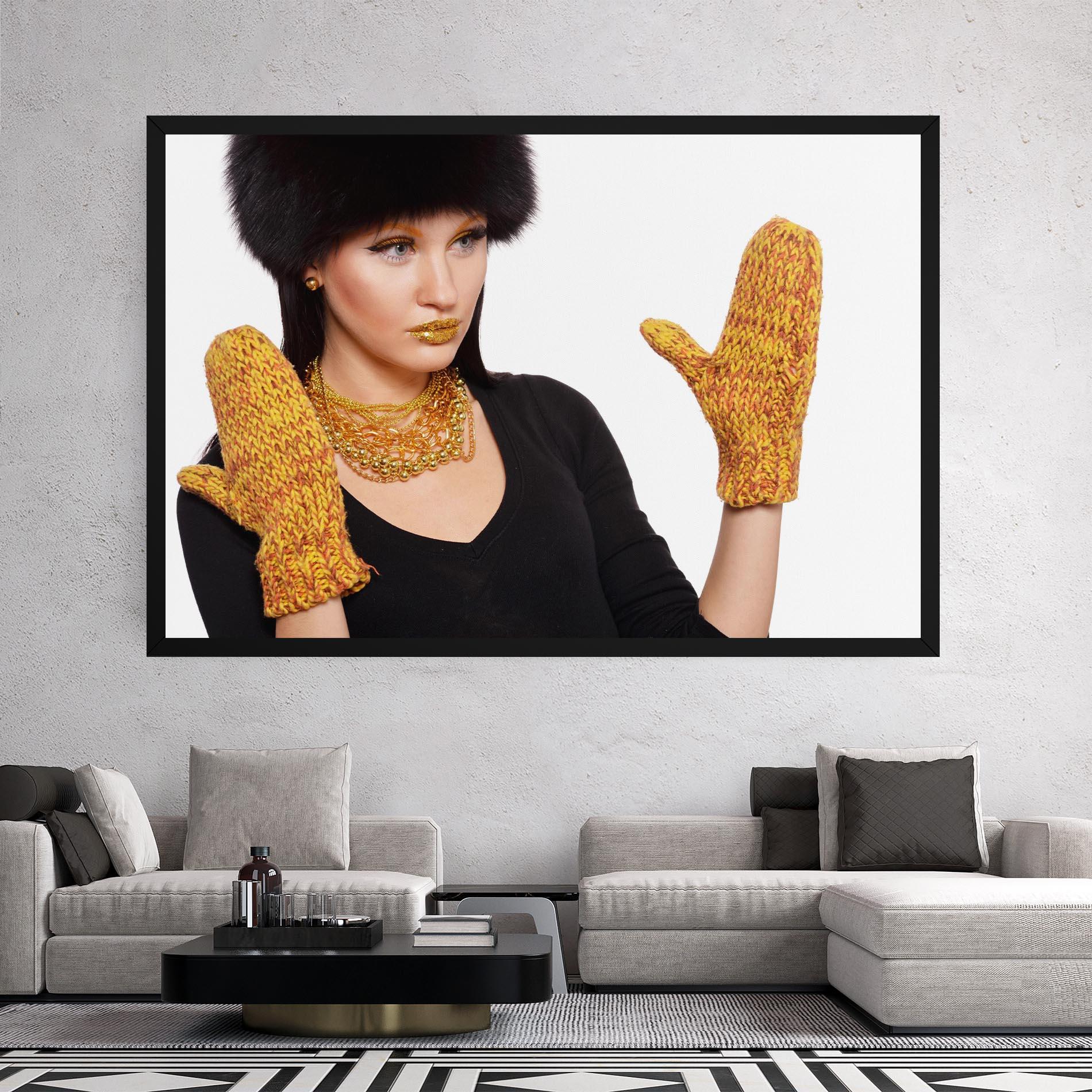 Tablou Canvas Gold Accessories mockup 2