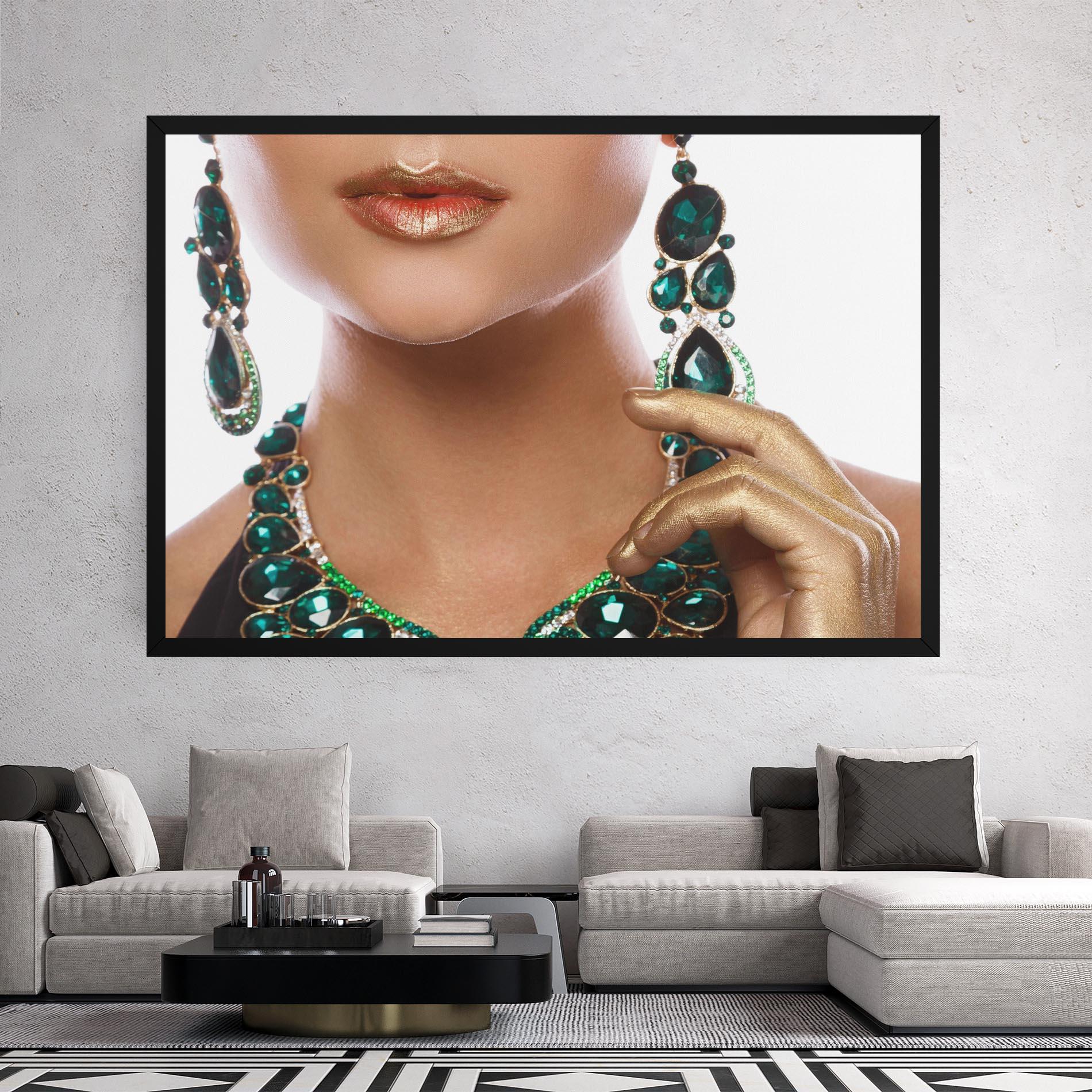 Tablou Canvas Green Accessory mockup 2