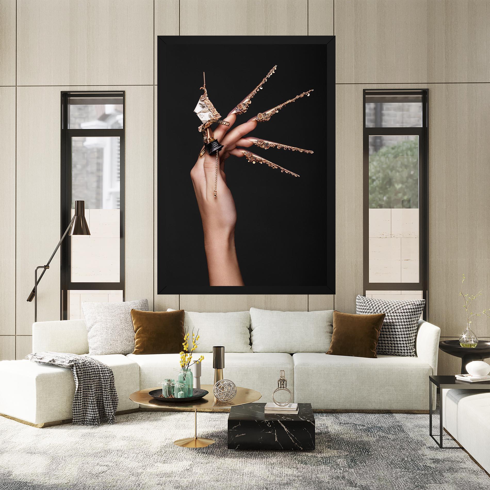 Tablou Canvas Creative Design Nails mockup 2