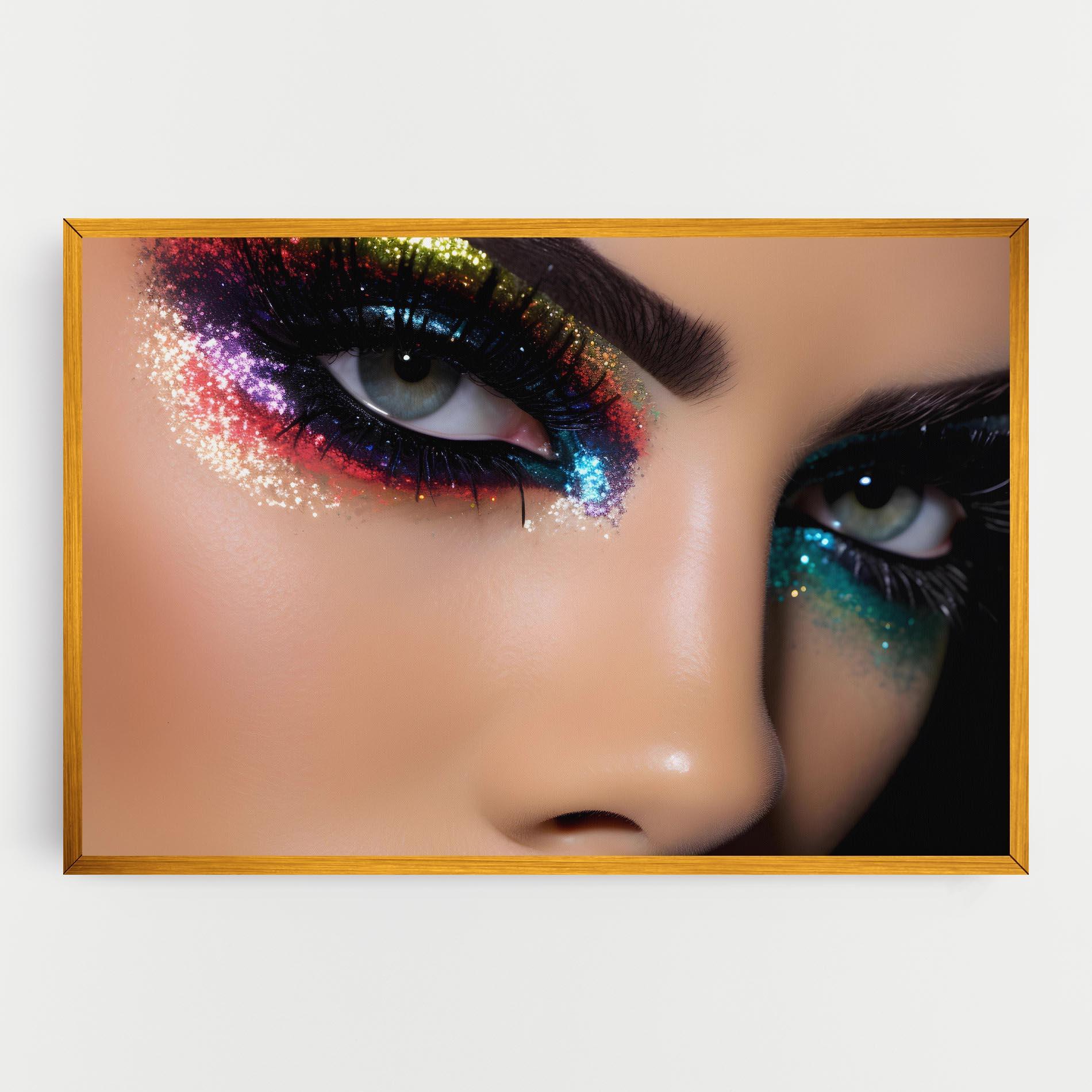 Tablou Canvas Feminine Makeup Model mockup 0