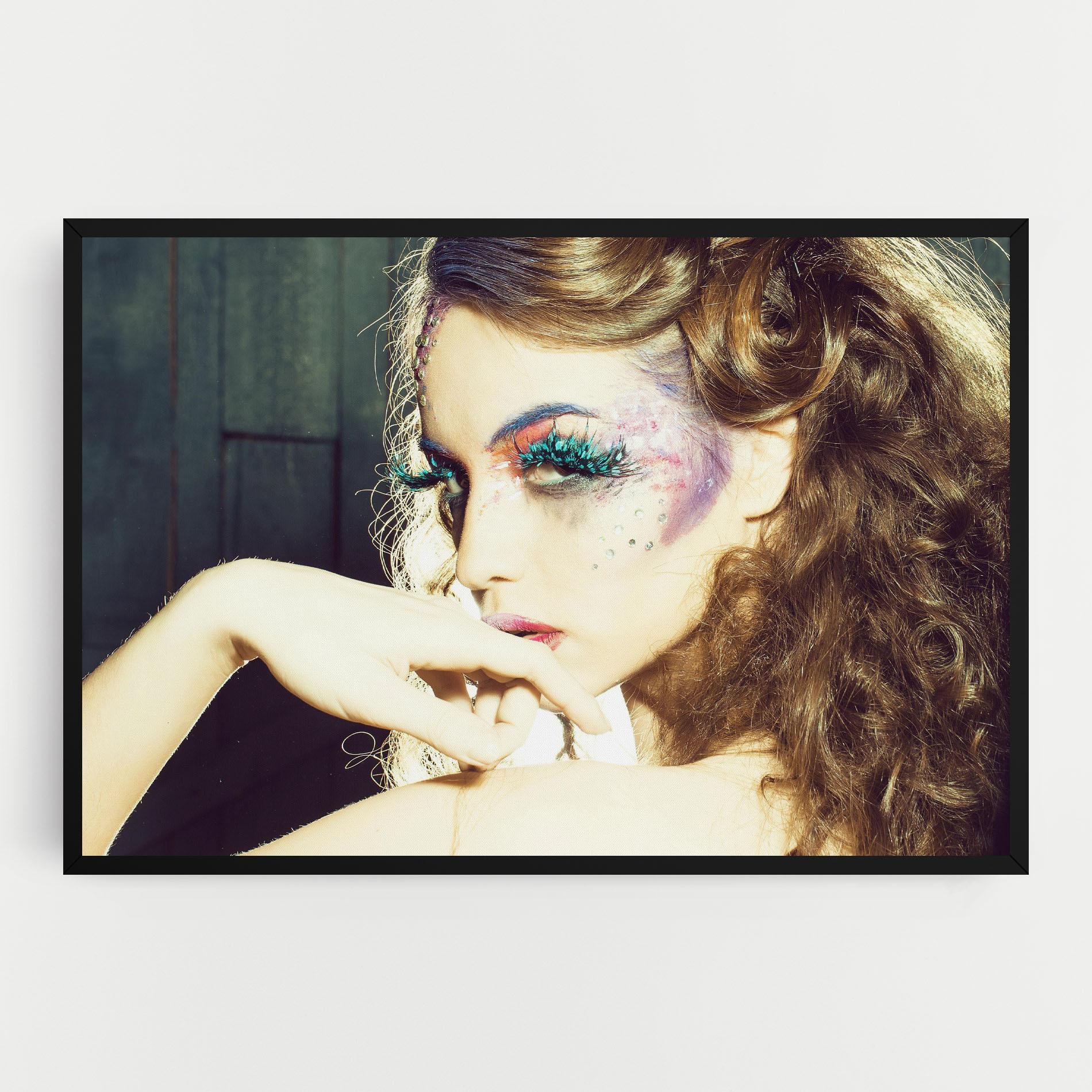 Tablou Canvas False Feather Eyelashes mockup 0