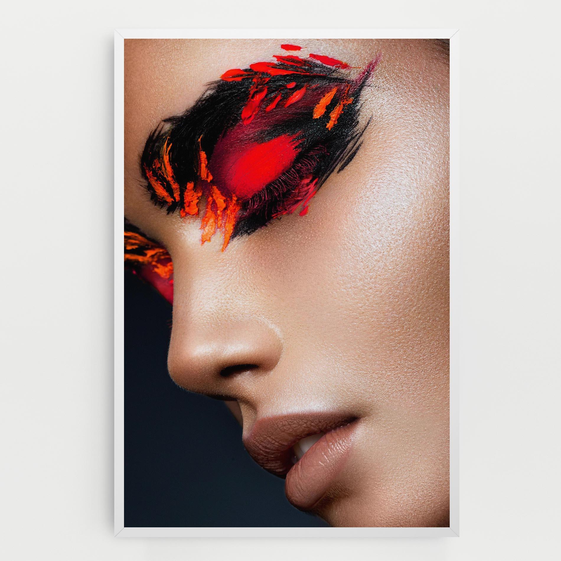 Tablou Canvas Fire Make Up mockup 0