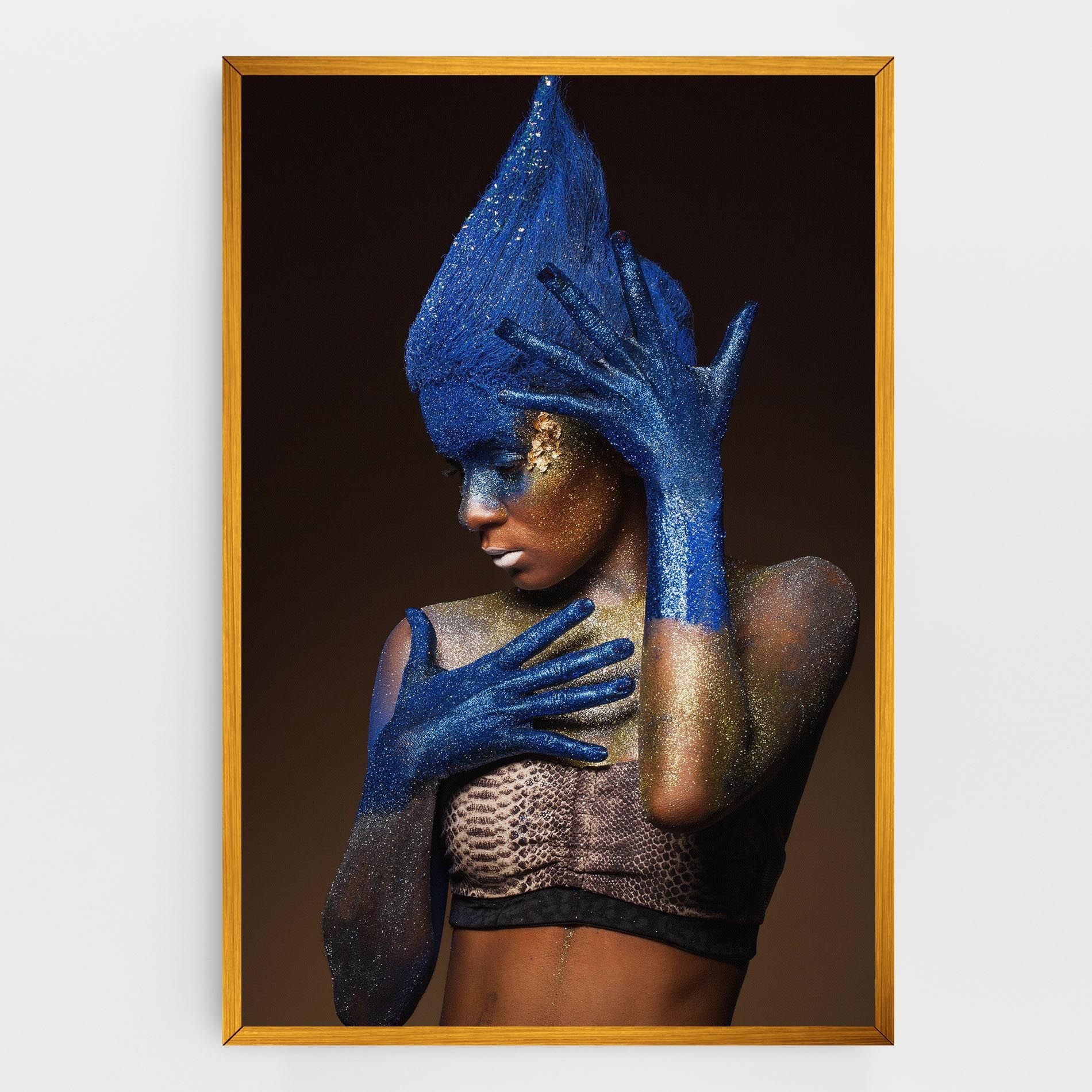 Blue Hands Makeup mockup 0