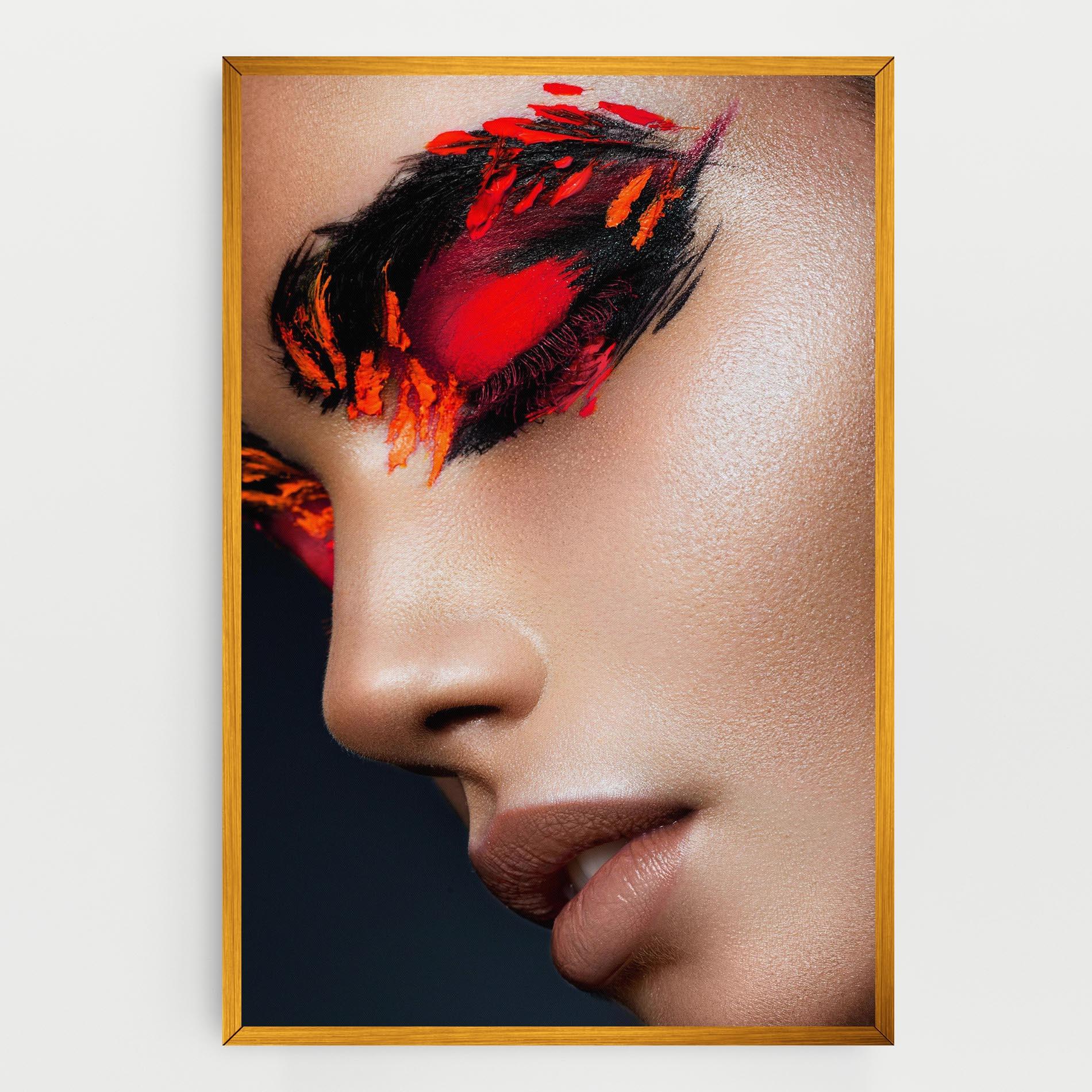 Tablou Canvas Fire Make Up mockup 0