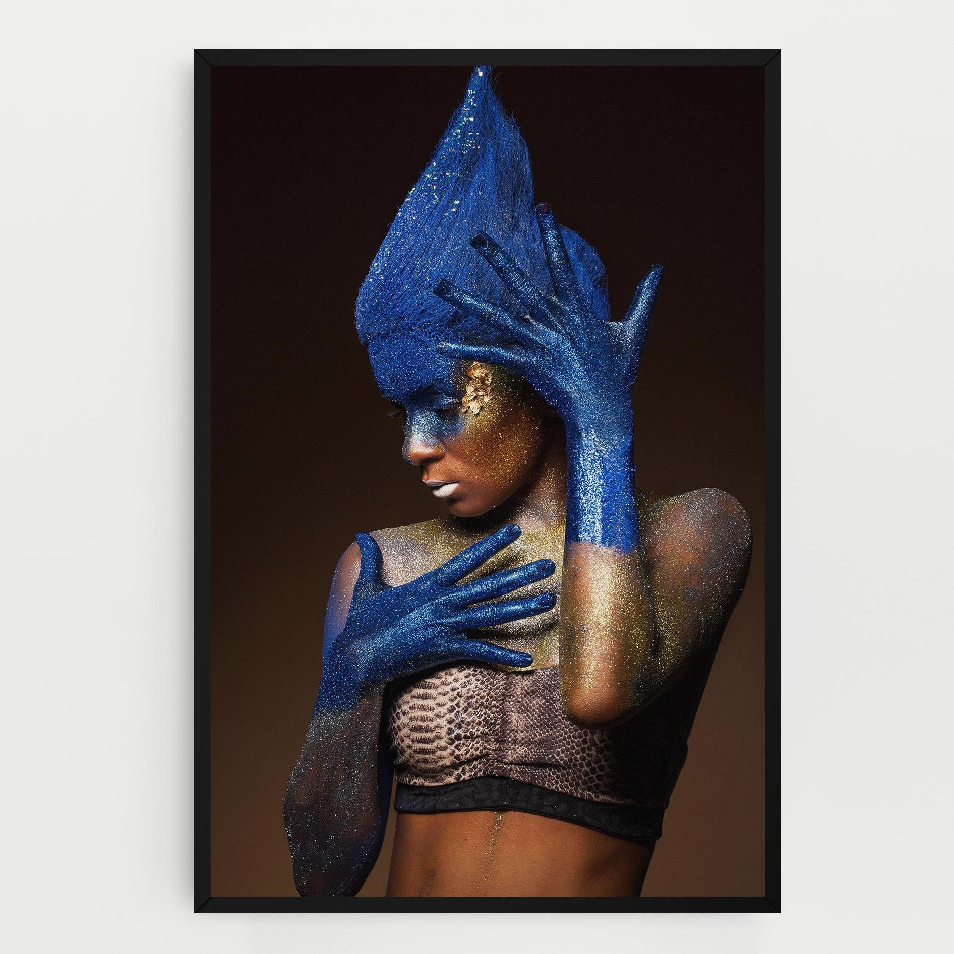 Blue Hands Makeup mockup 0