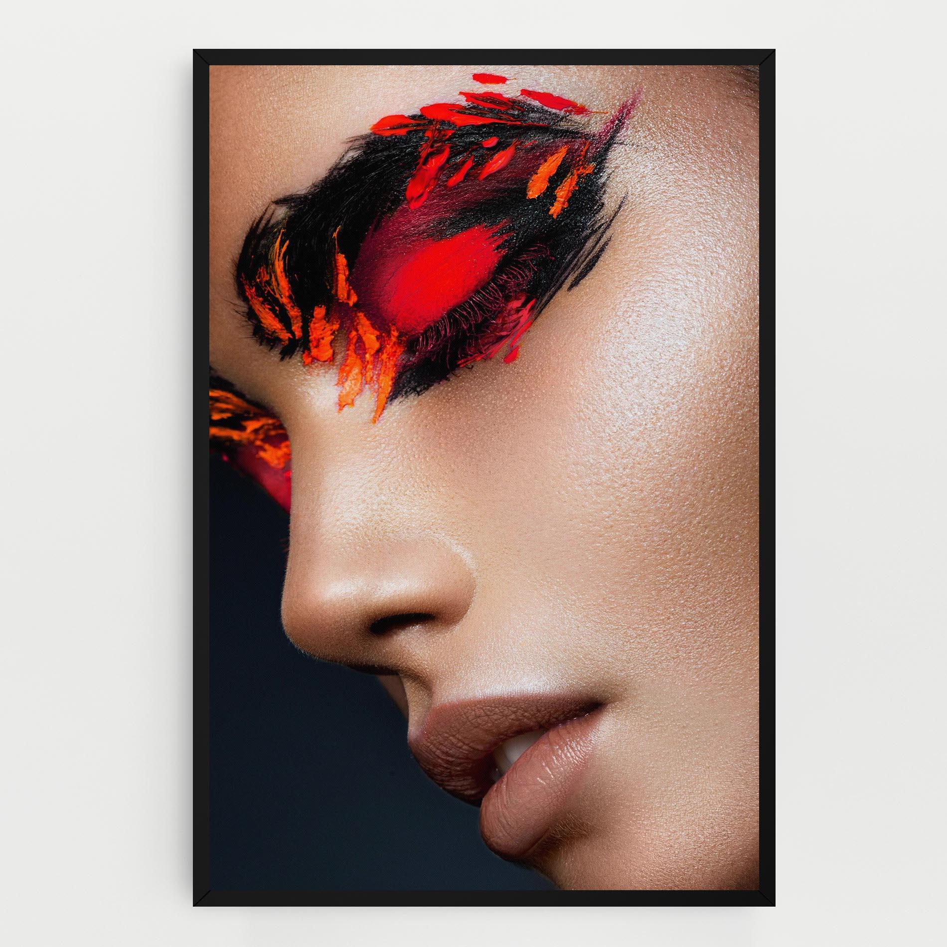 Tablou Canvas Fire Make Up mockup 0