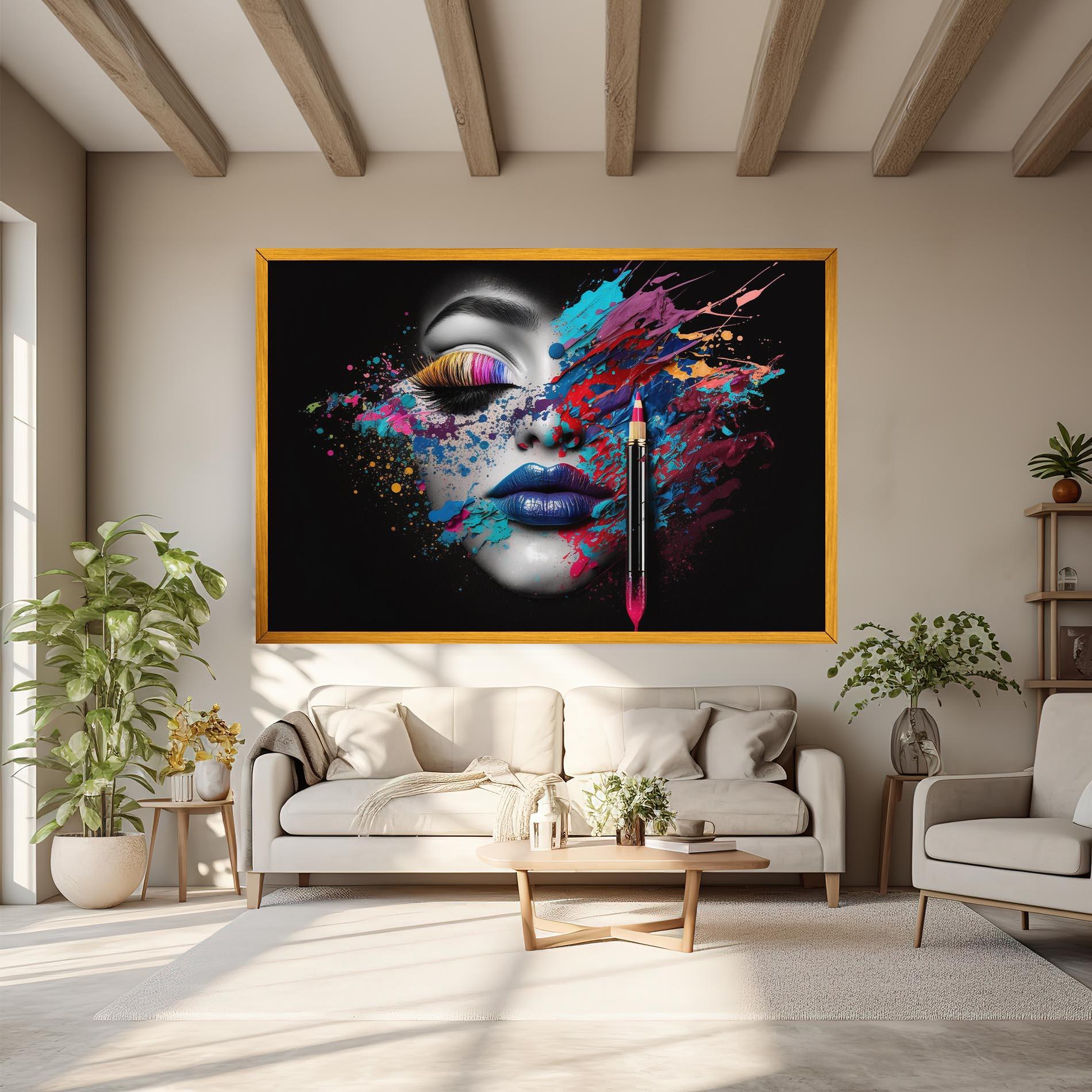 Tablou Canvas Cosmetology Concept mockup 6